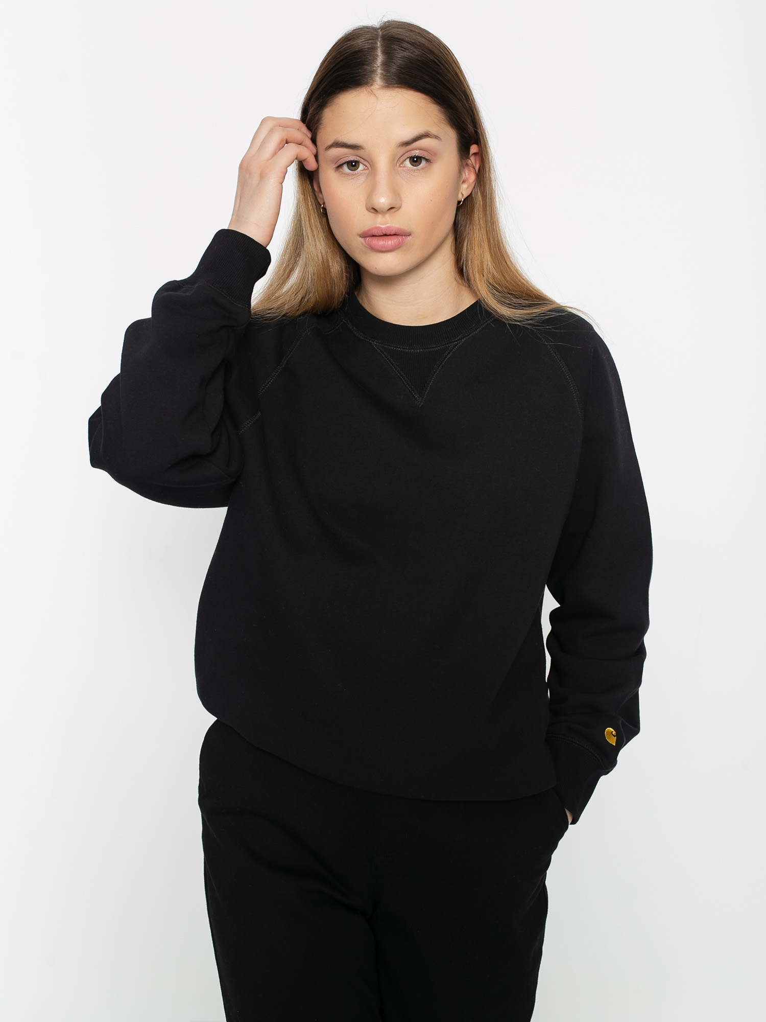 Bluza Carhartt WIP Chasy Wmn (black/gold)