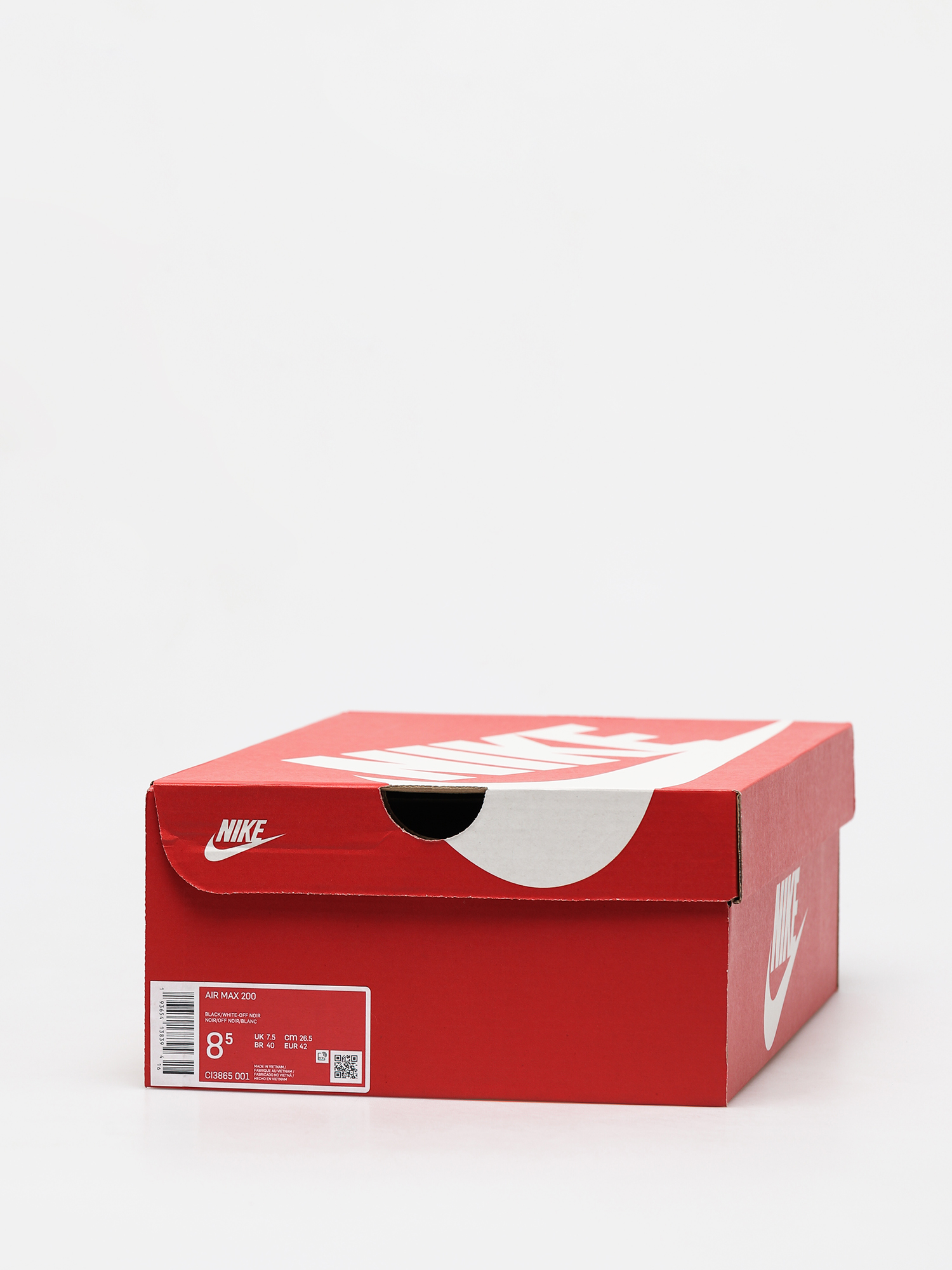 Buty Nike Air Max 200 (black/white off noir metallic silver)