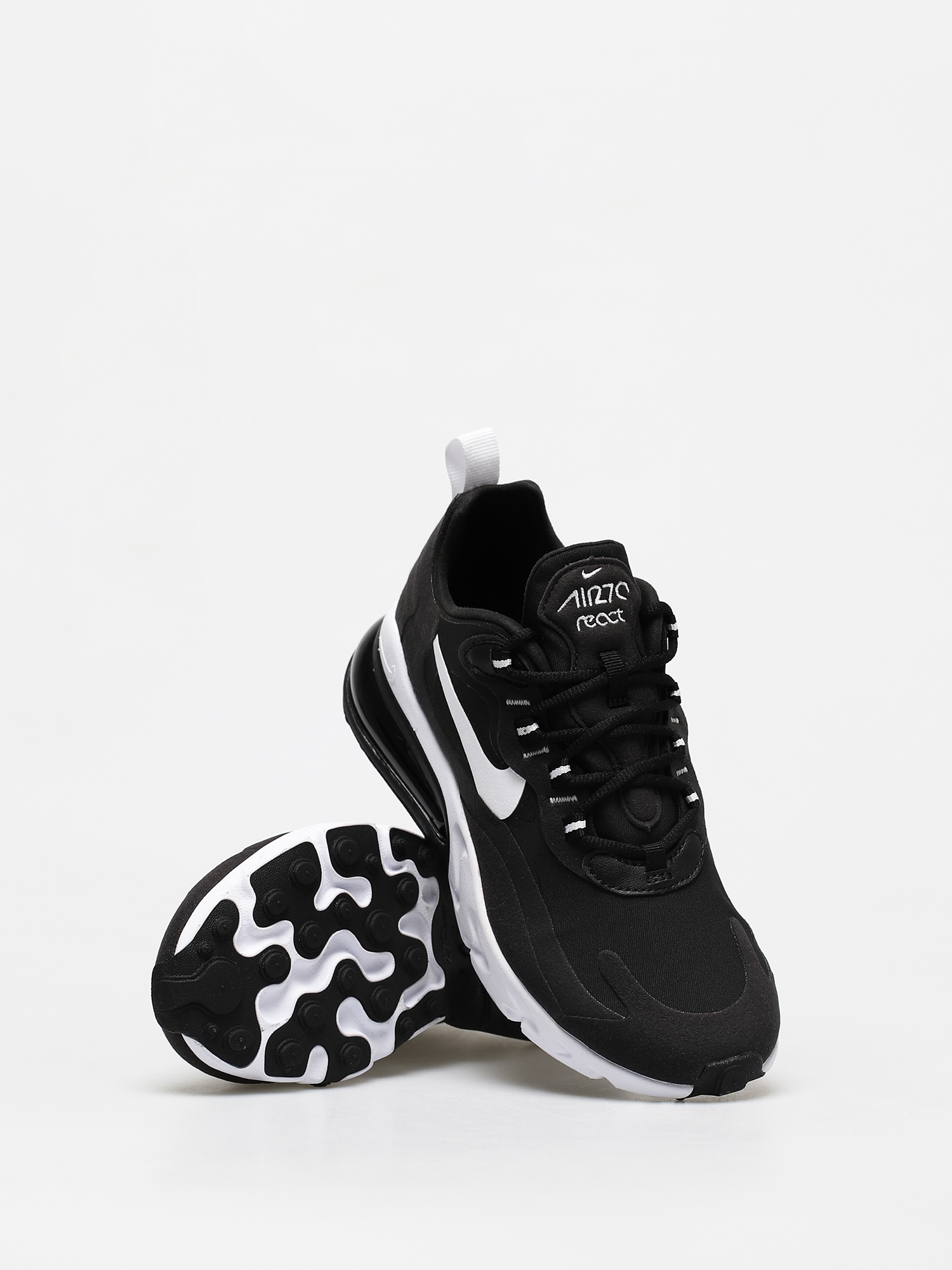 Buty Nike Air Max 270 React Wmn (black/white black black)