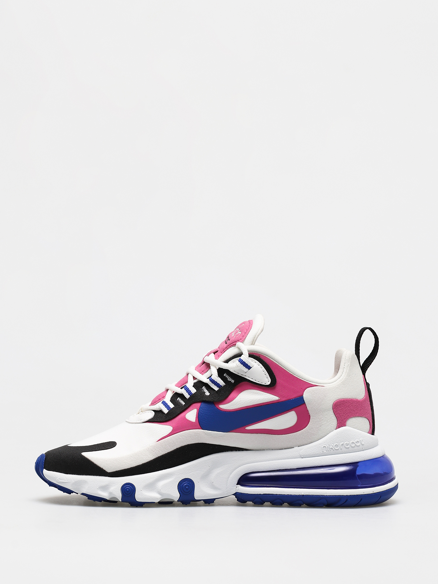 Buty Nike Air Max 270 React Wmn (summit white/hyper blue cosmic fuchsia)