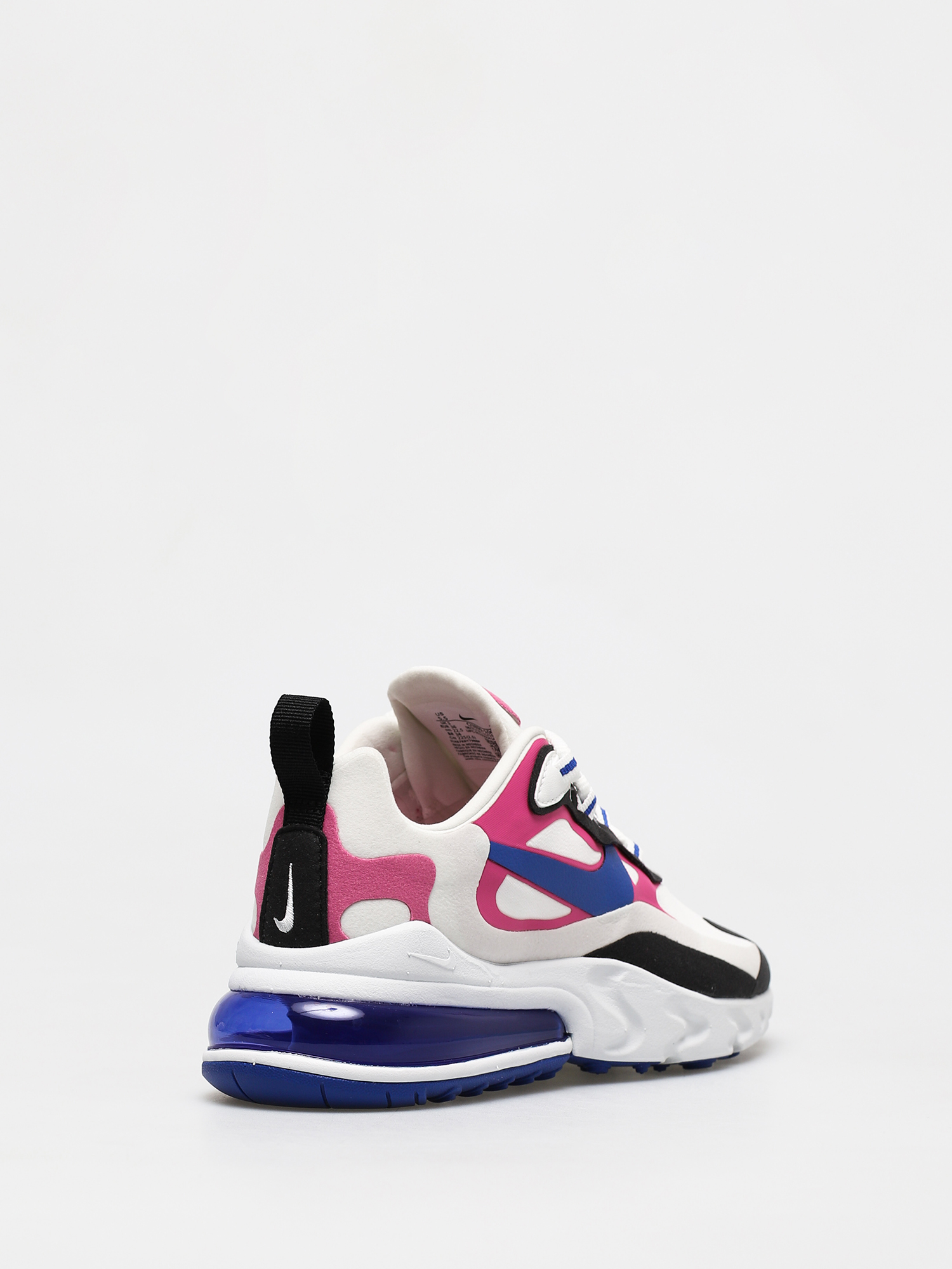 Buty Nike Air Max 270 React Wmn (summit white/hyper blue cosmic fuchsia)
