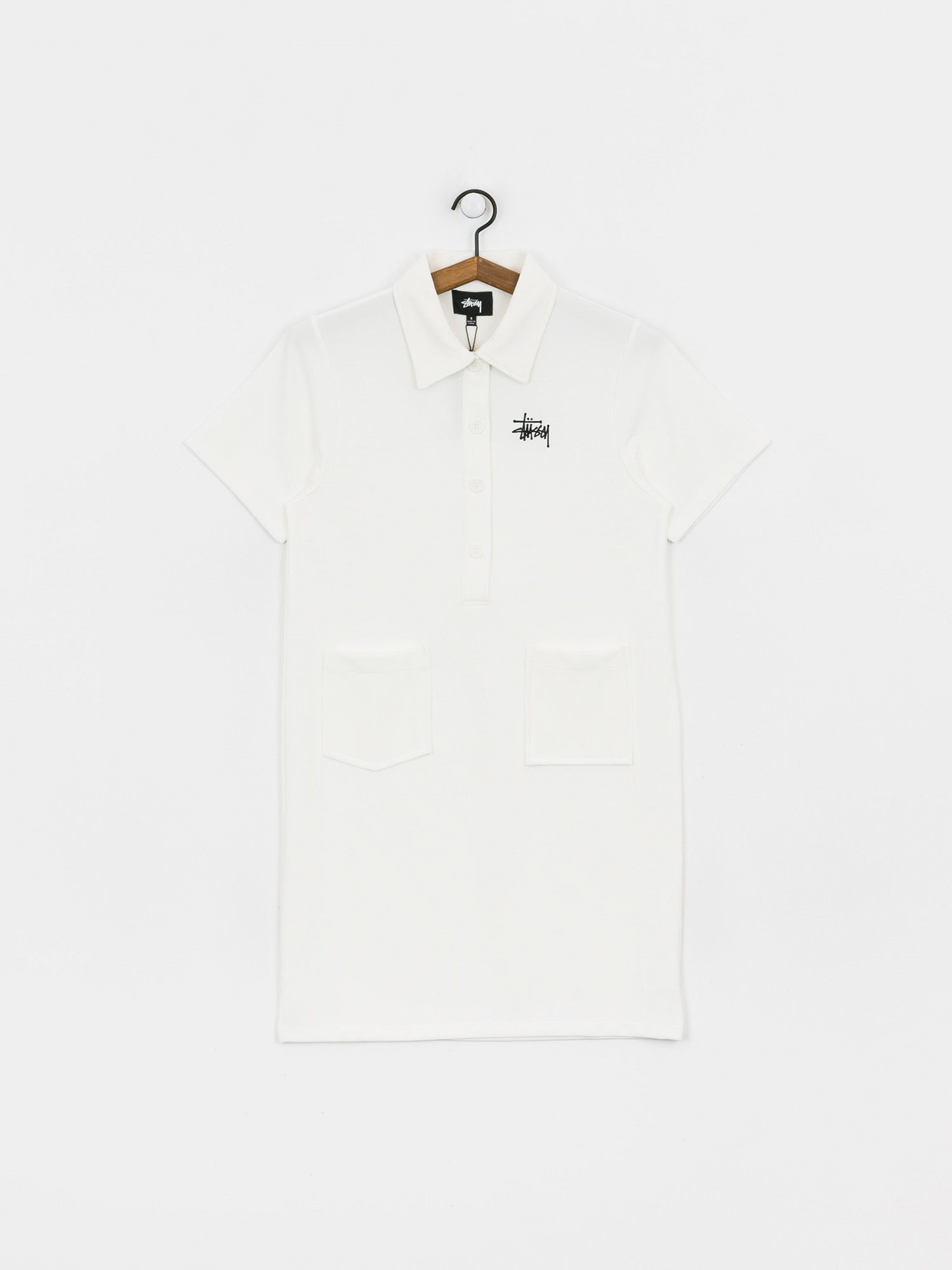 Sukienka Stussy Poly Knit Wmn (white)