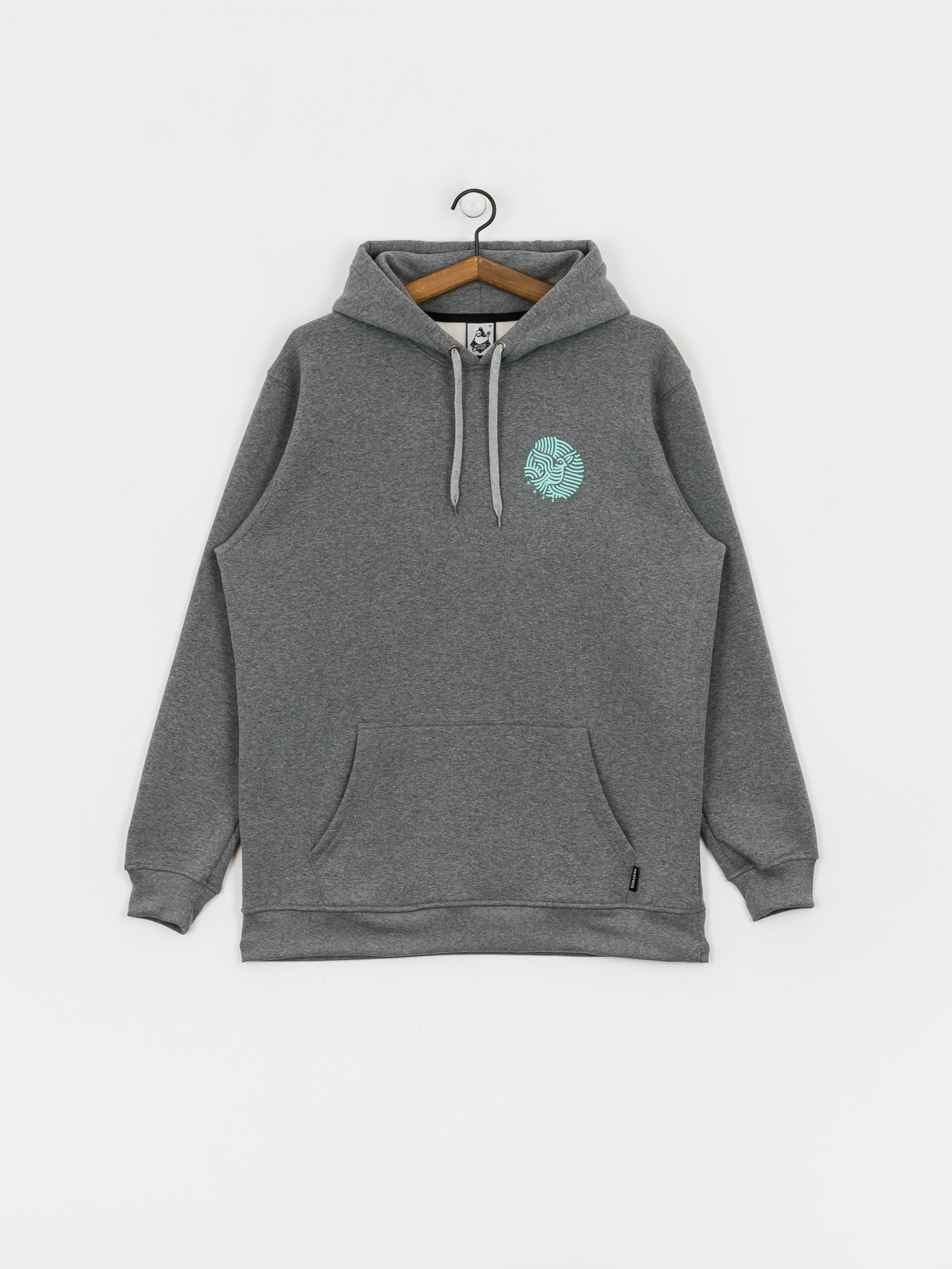 Bluza z kapturem Nervous Ribbons HD (grey)