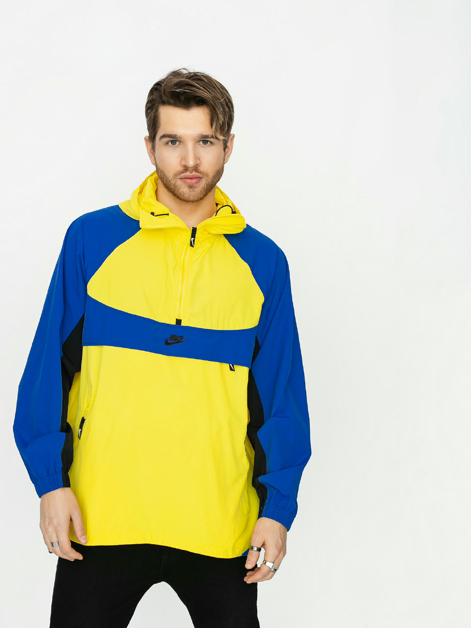 Kurtka Nike Re Issue Jkt HD (dynamic yellow/game royal/black/black)