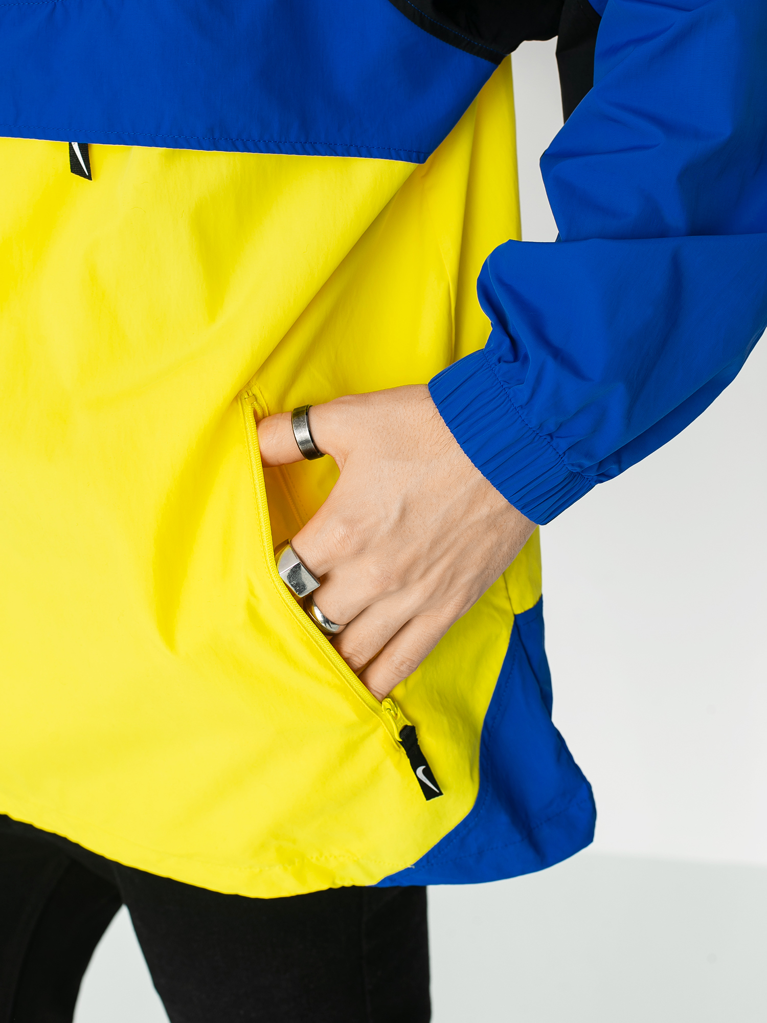Kurtka Nike Re Issue Jkt HD (dynamic yellow/game royal/black/black)