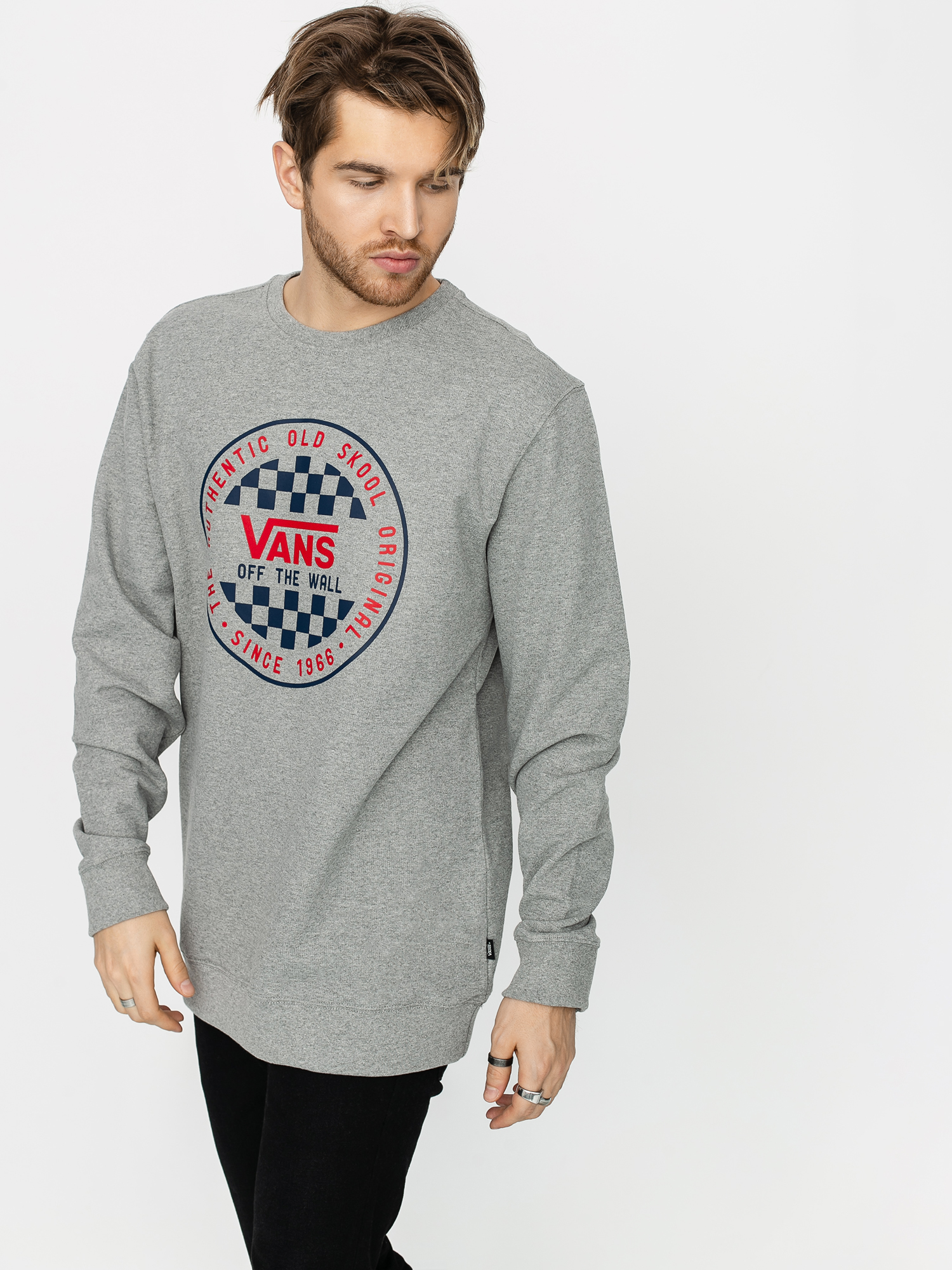 Bluza Vans Og Checker (cement heather)