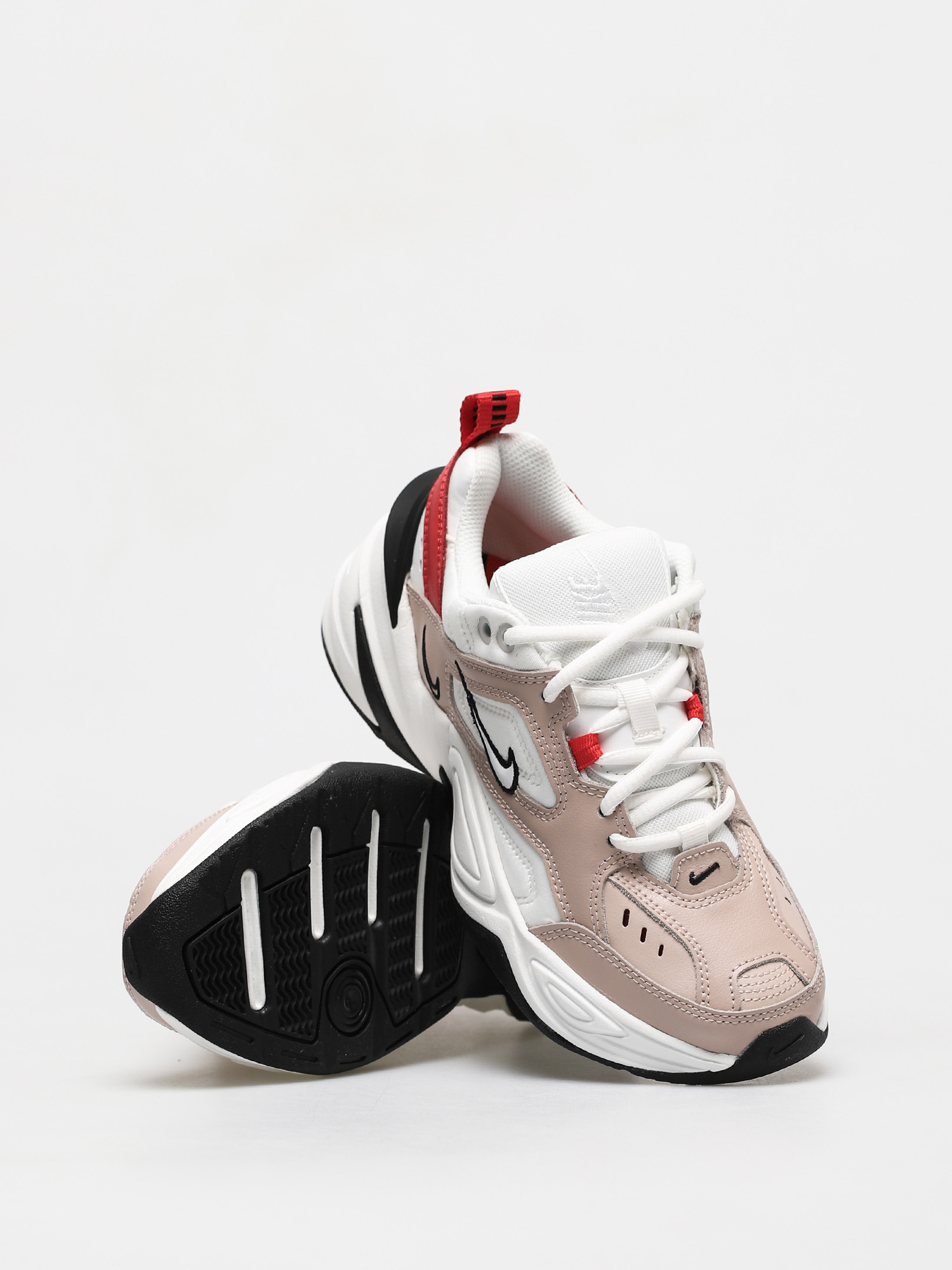 Buty Nike M2K Tekno Wmn (fossil stone/summit white track red)