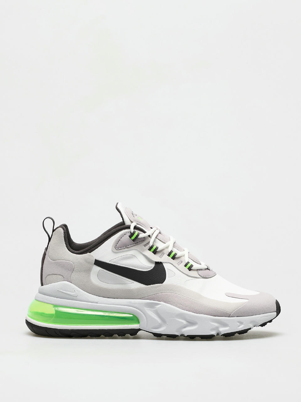 Buty Nike Air Max 270 React (summit white/electric green vast grey)