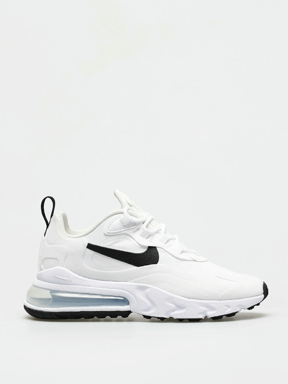 Buty Nike Air Max 270 React Wmn (white/black metallic silver)