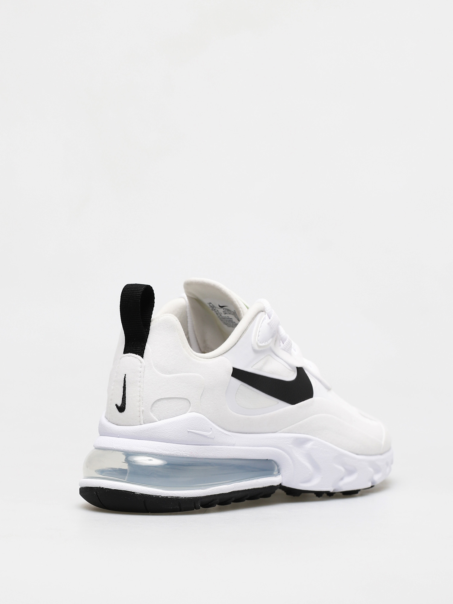 Buty Nike Air Max 270 React Wmn (white/black metallic silver)