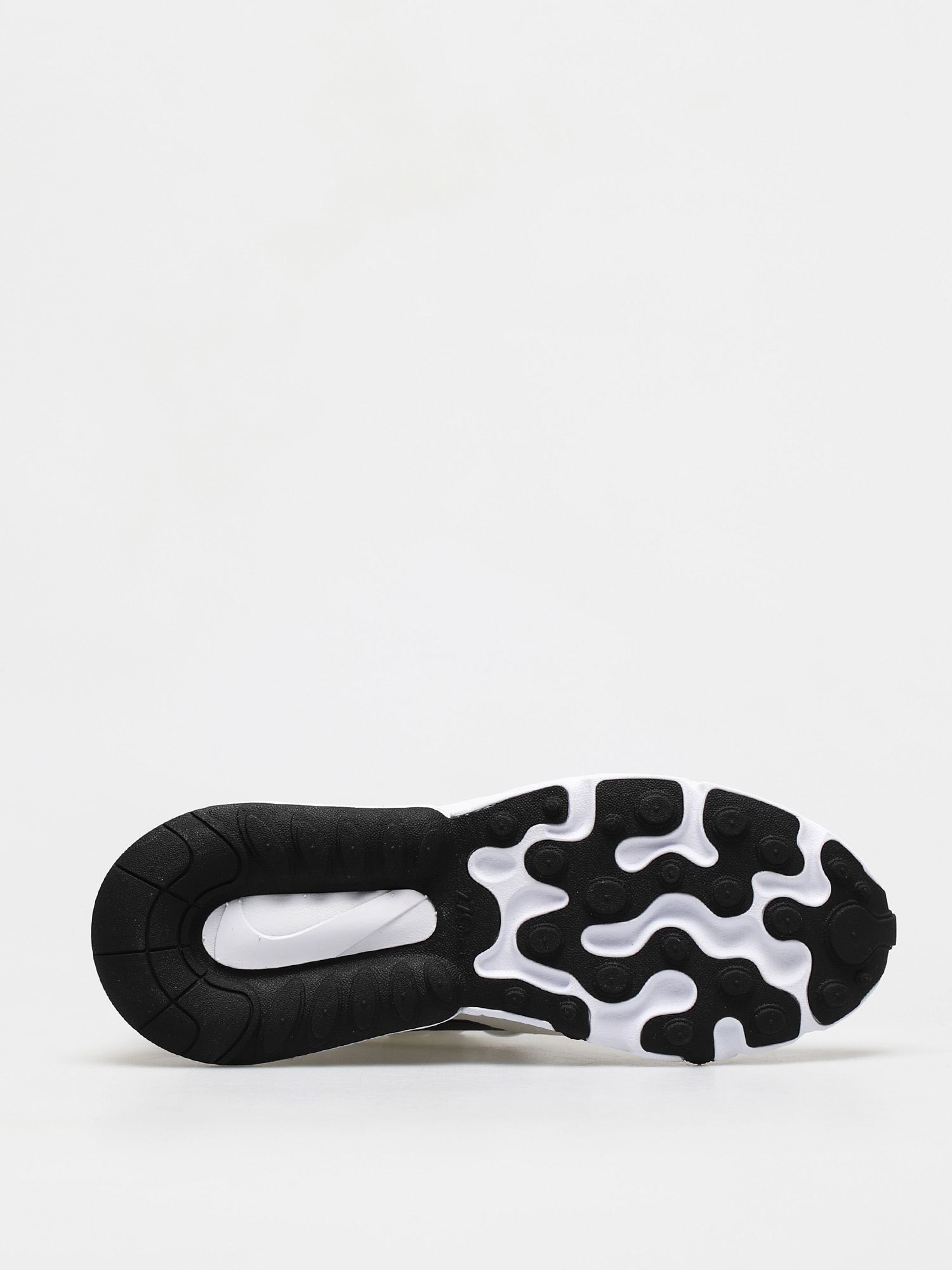 Buty Nike Air Max 270 React Wmn (white/black metallic silver)