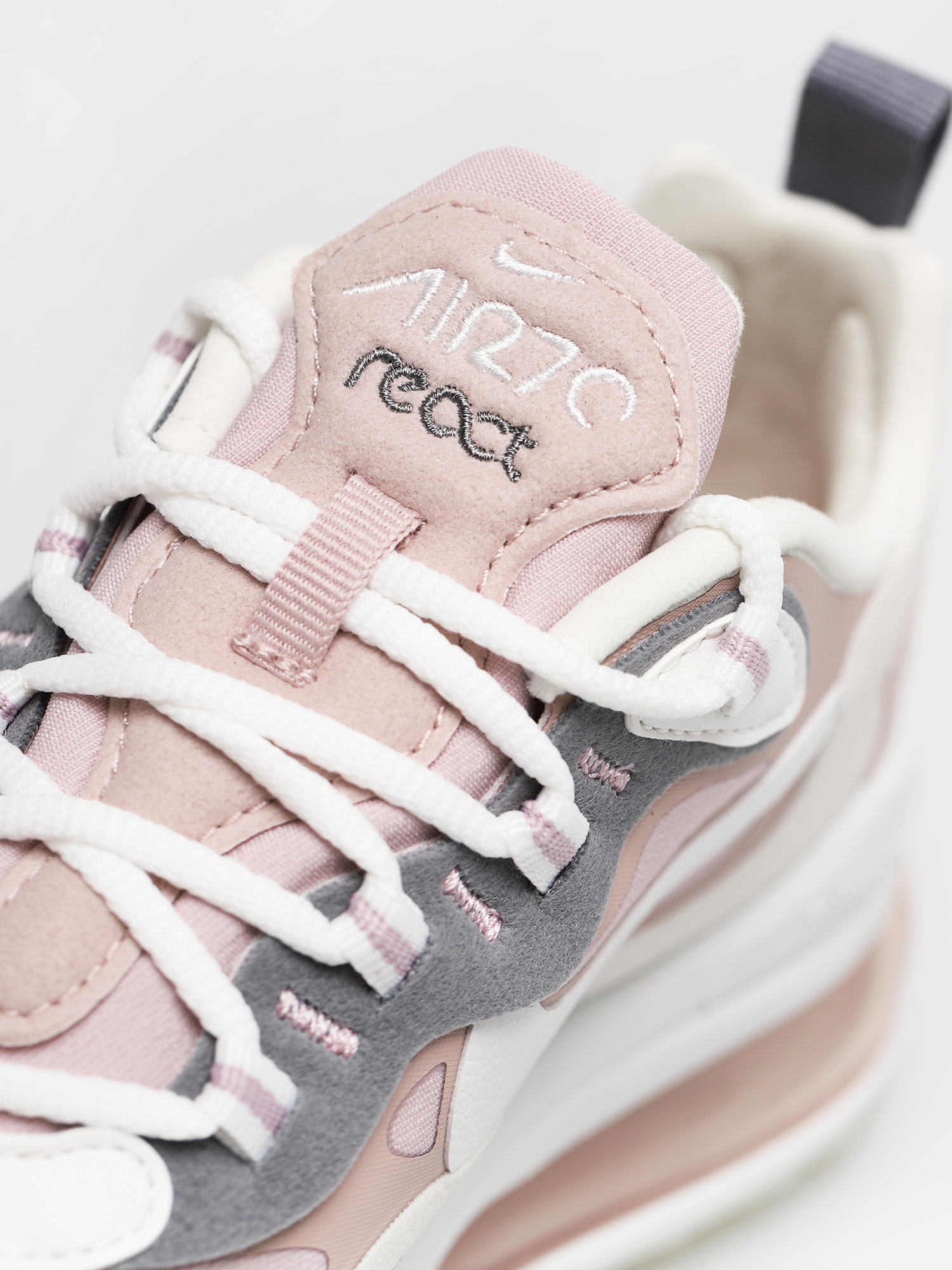 Buty Nike Air Max 270 React Wmn (plum chalk/summit white stone mauve)