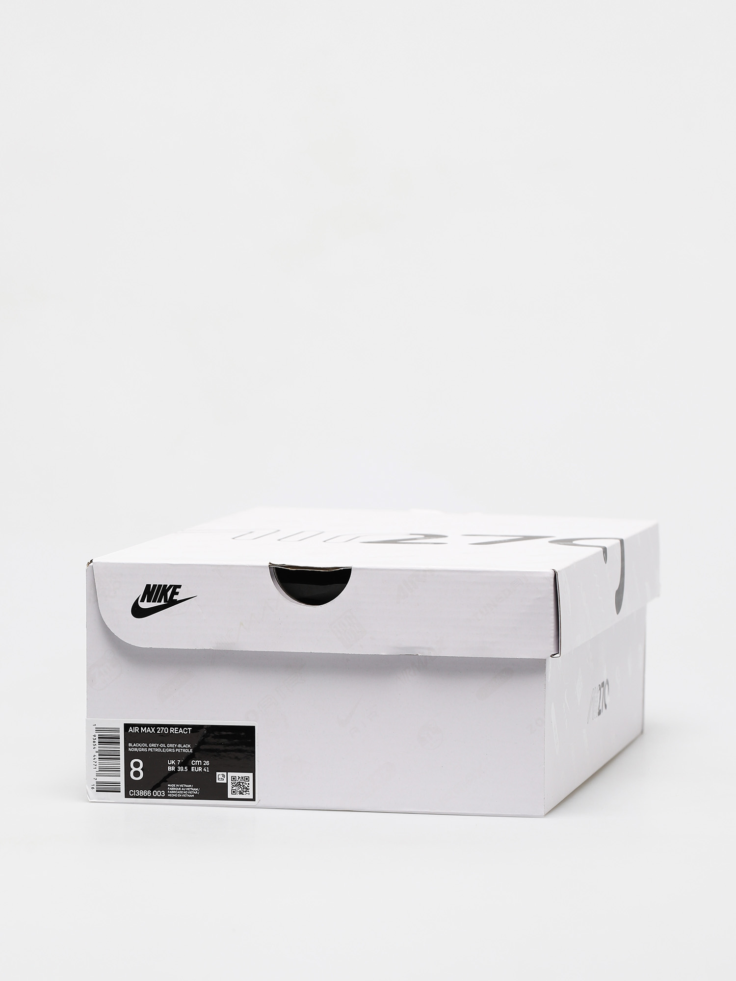 Buty Nike Air Max 270 React (black/oil grey oil grey black)