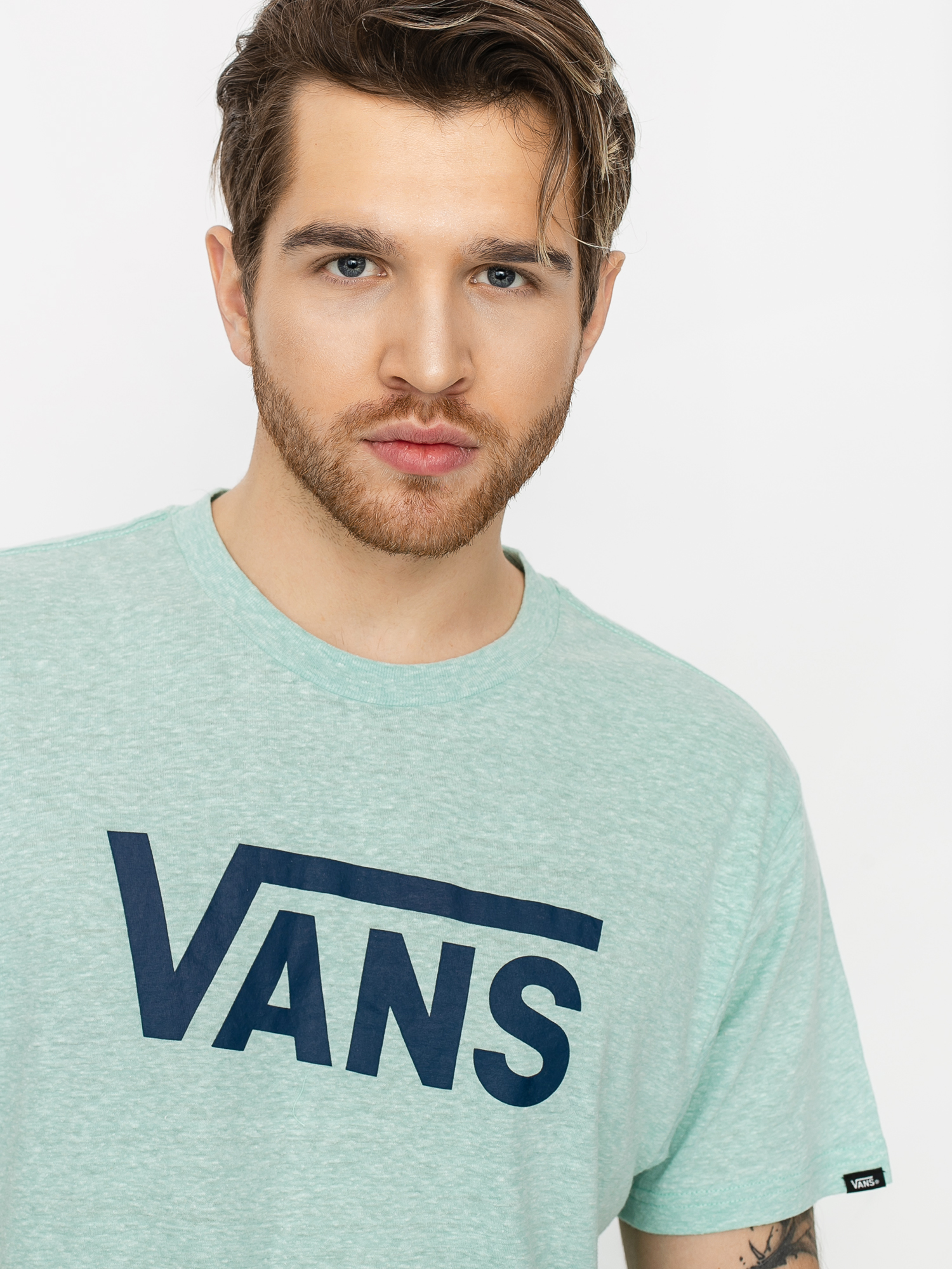 T-shirt Vans Classic (heather dusty jade green/drs bls)