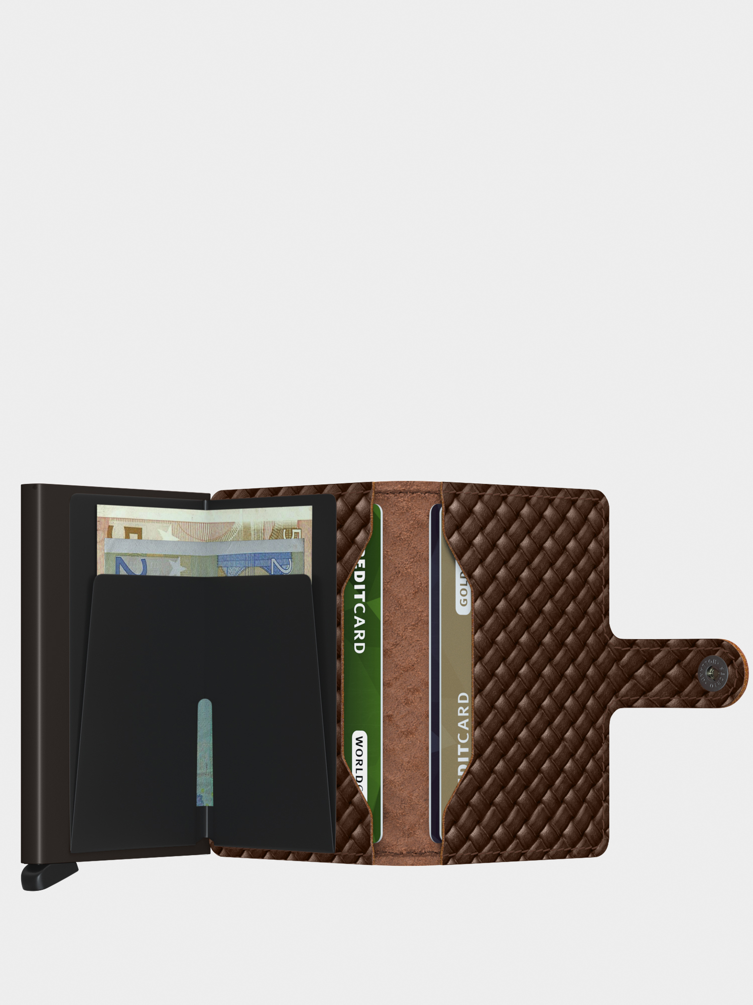 Portfel Secrid Miniwallet (basket brown)