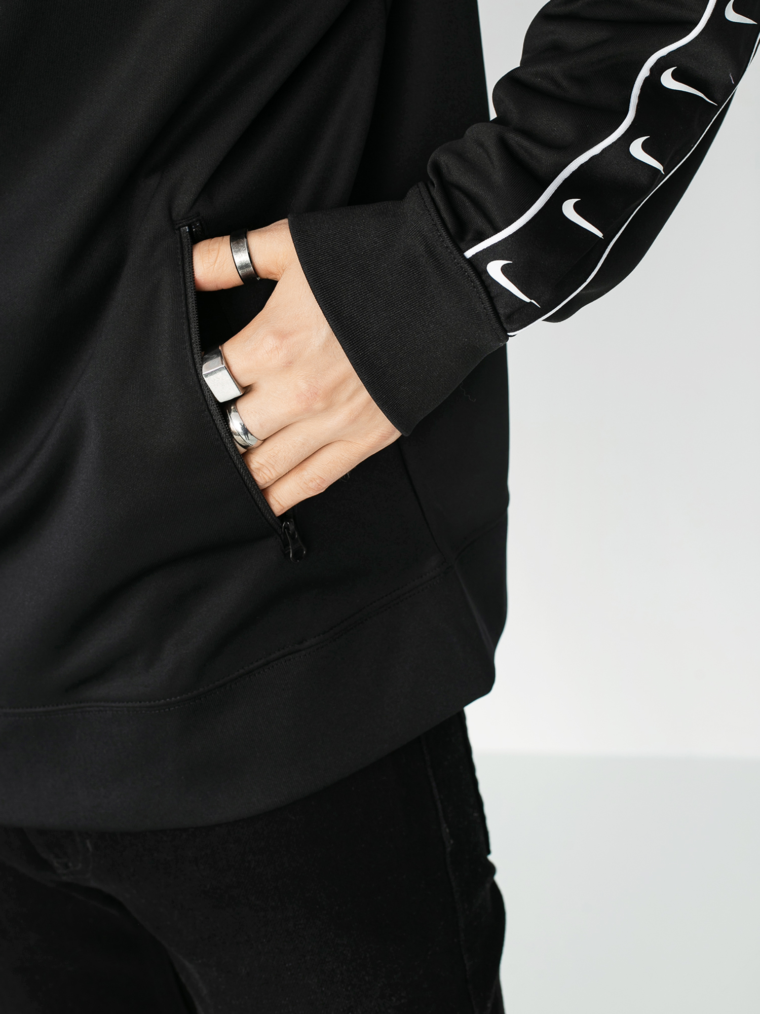 Kurtka Nike Sportswear (black/black/white/black)