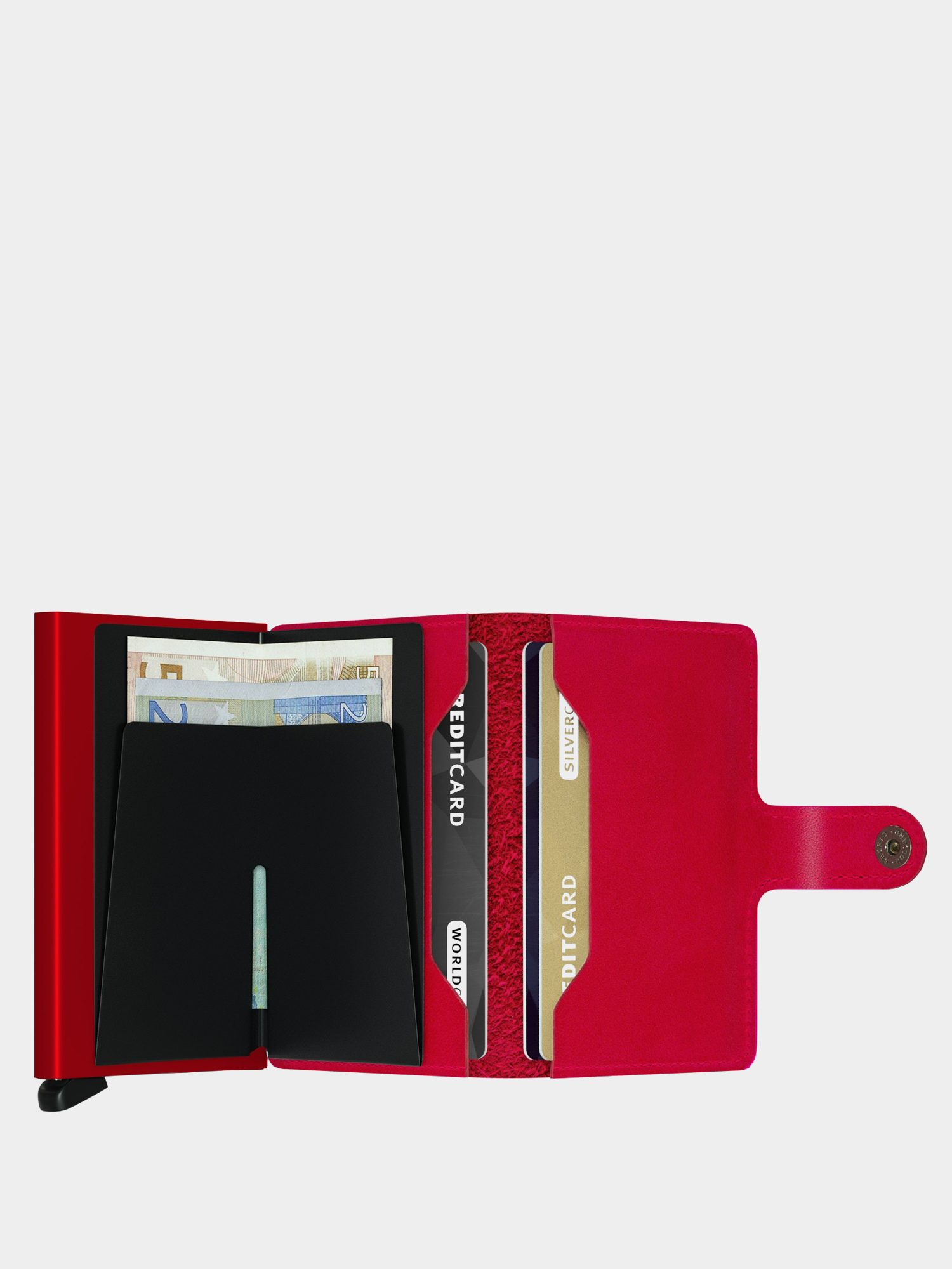Portfel Secrid Miniwallet (original red)