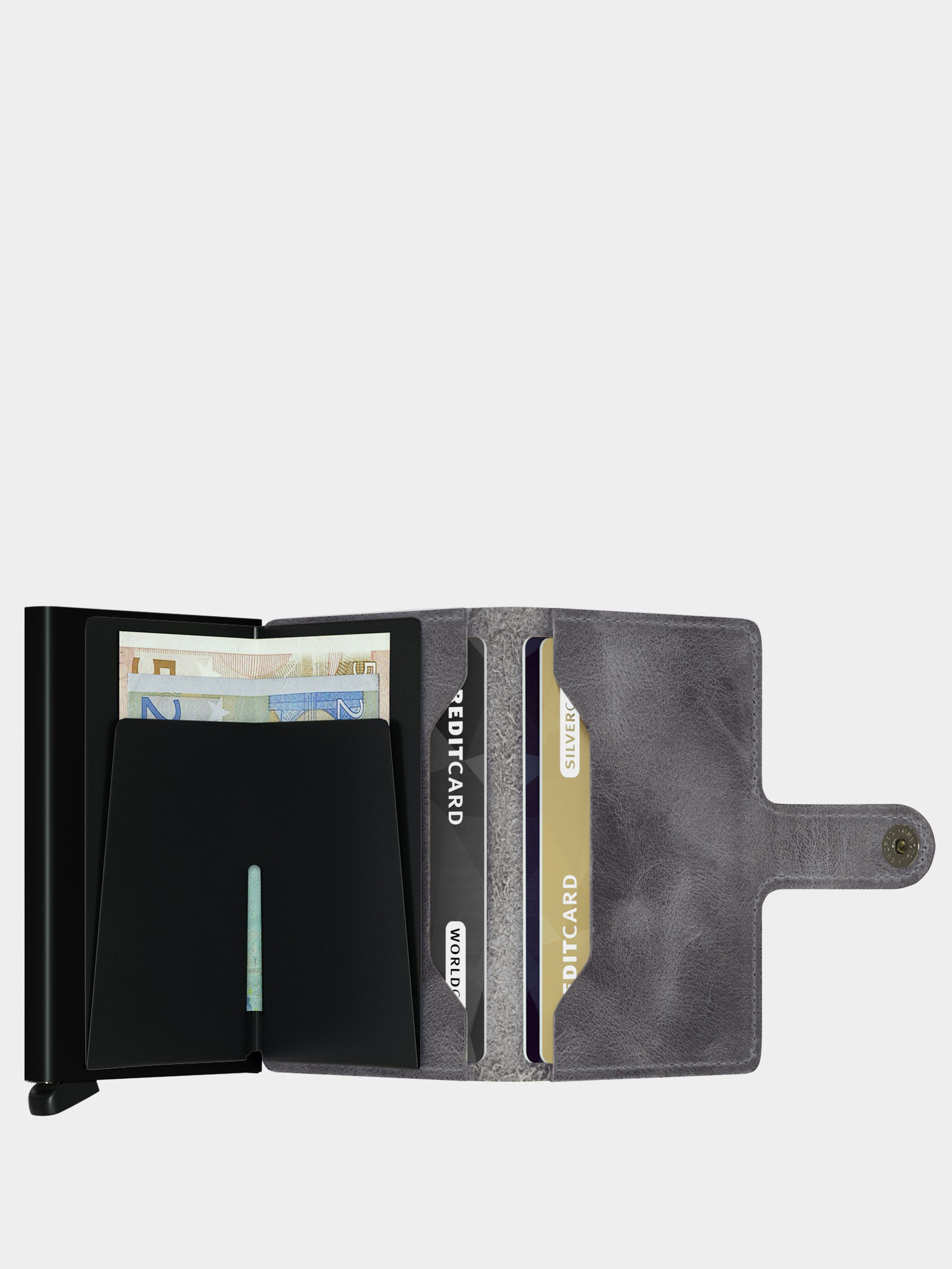Portfel Secrid Miniwallet (vintage grey)