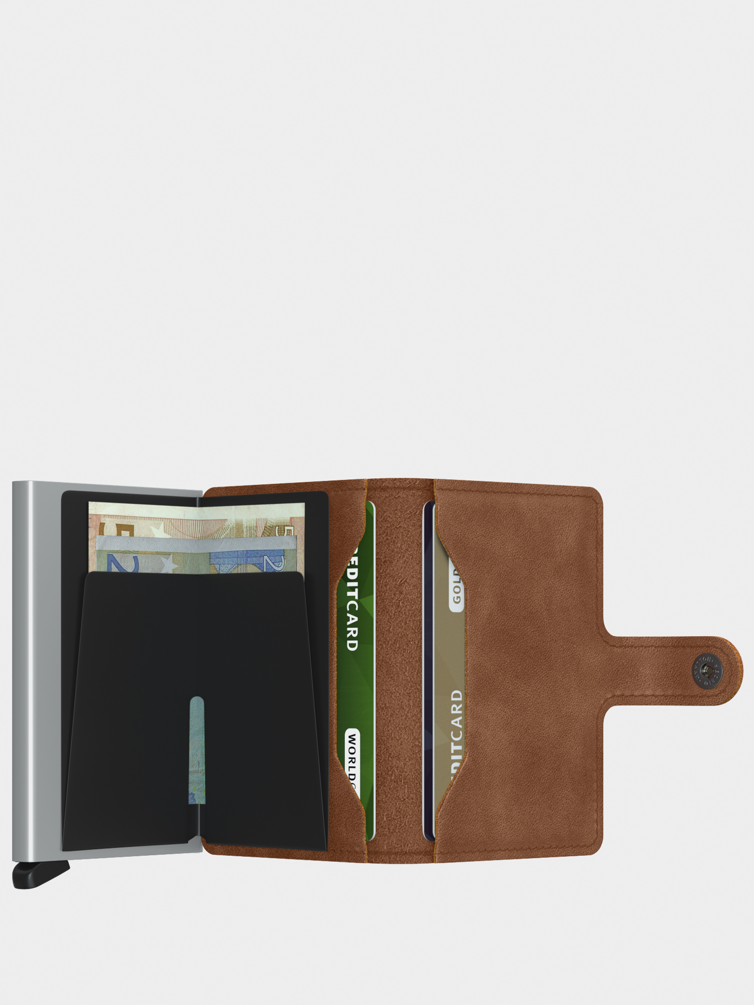 Portfel Secrid Miniwallet (vintage cognac)