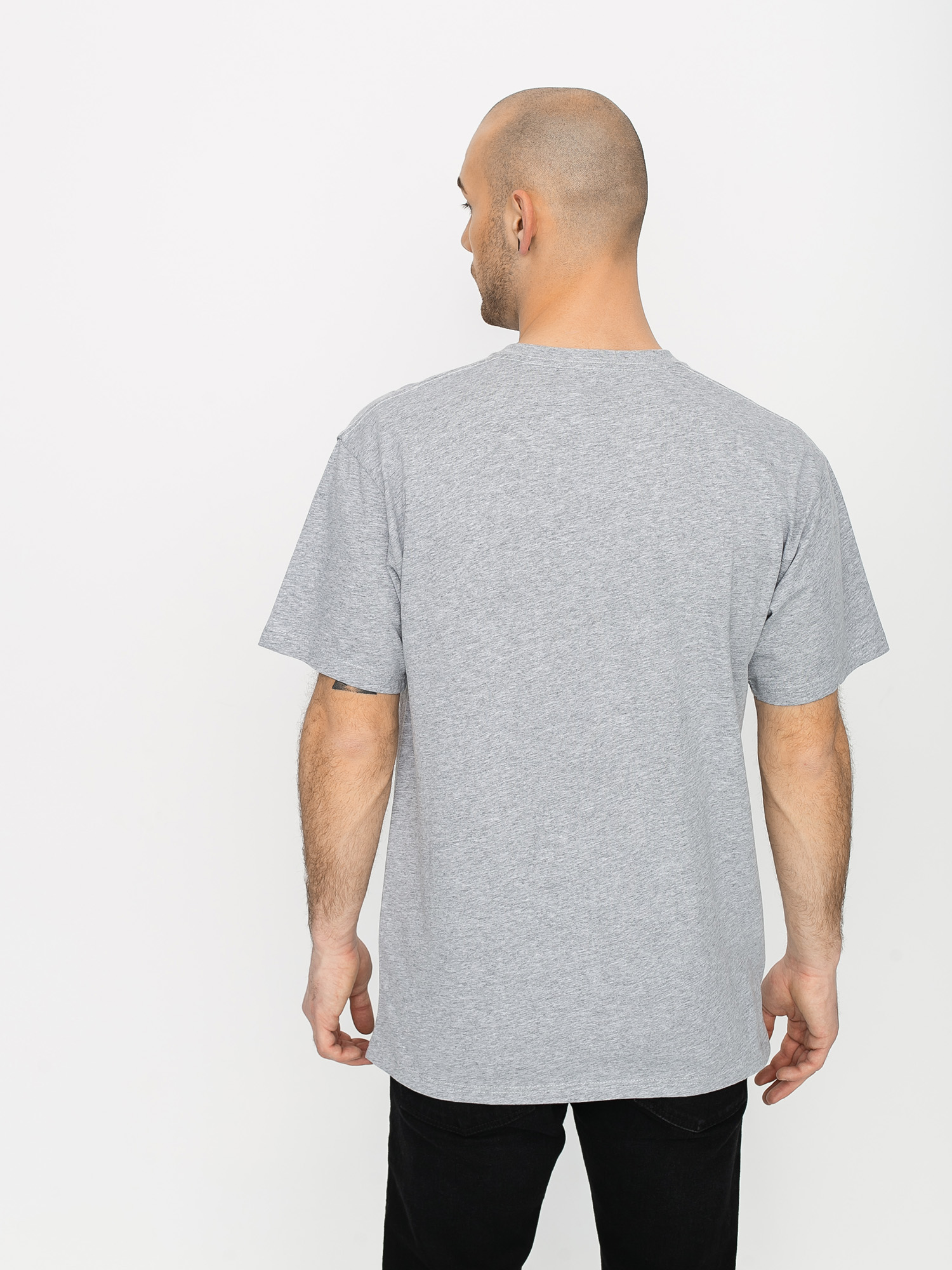 T-shirt Vans Full Patch (athletic heather/black)