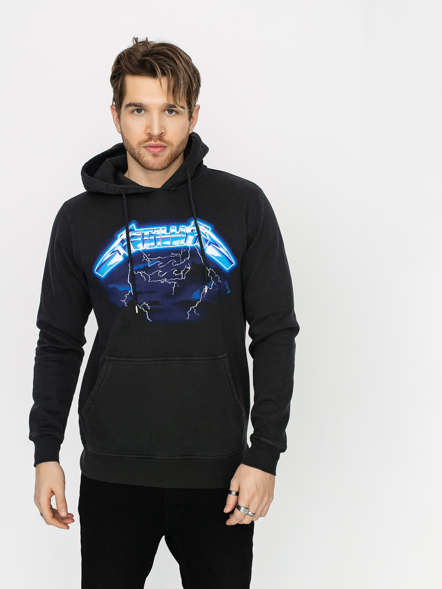 Bluza z kapturem Billabong Ride The Lightning HD (black)