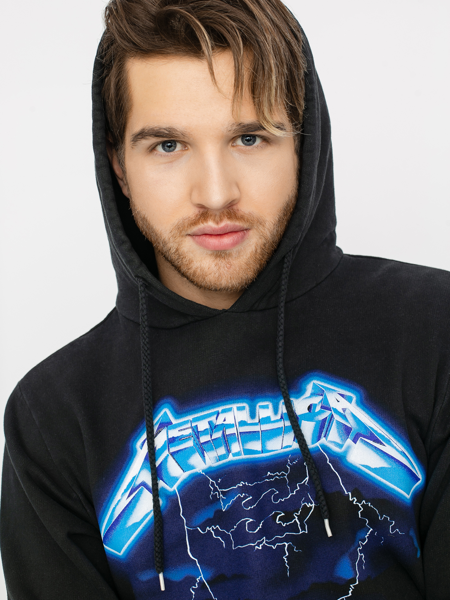 Bluza z kapturem Billabong Ride The Lightning HD (black)