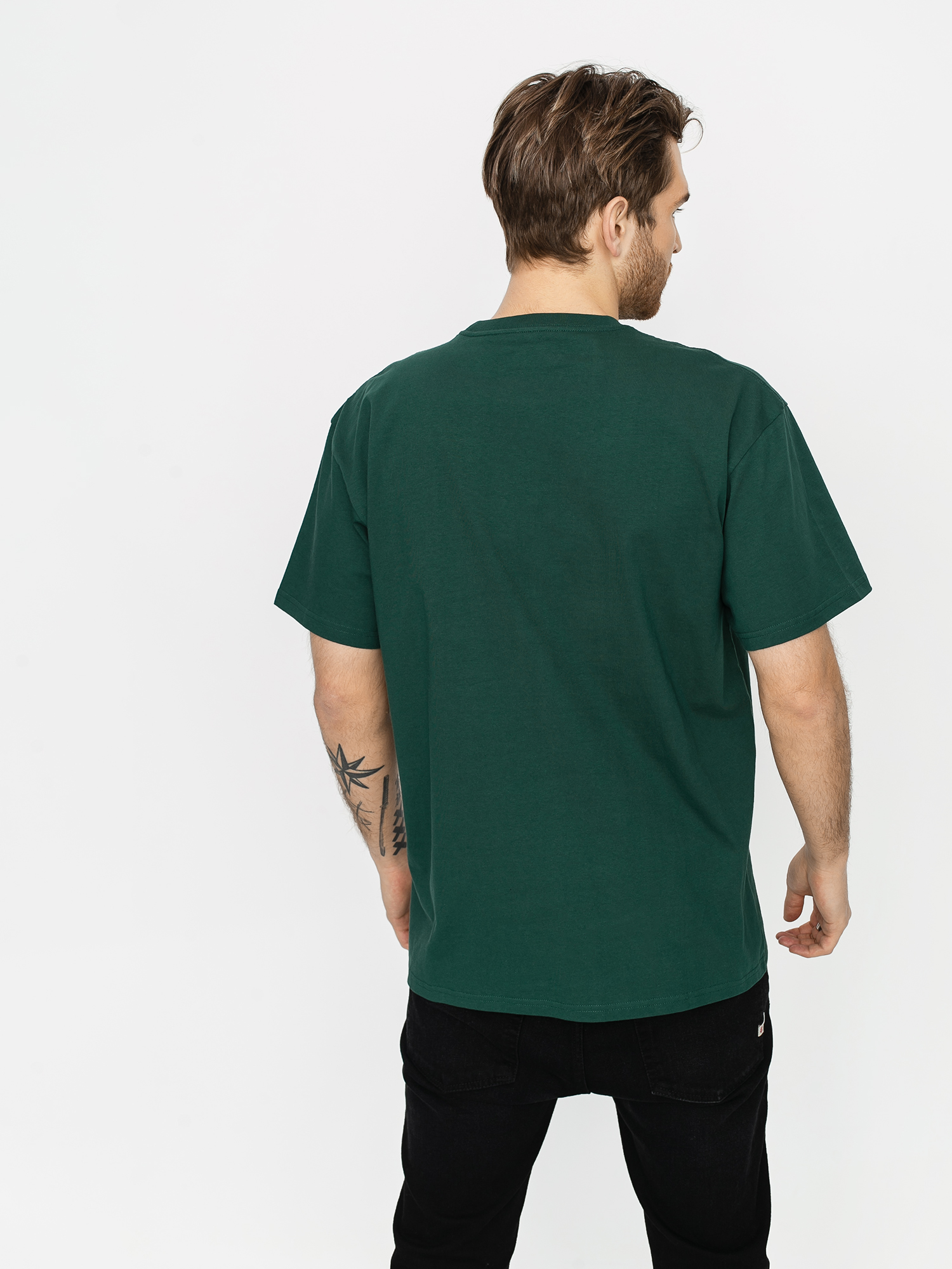 T-shirt Carhartt WIP Chase (treehouse/gold)