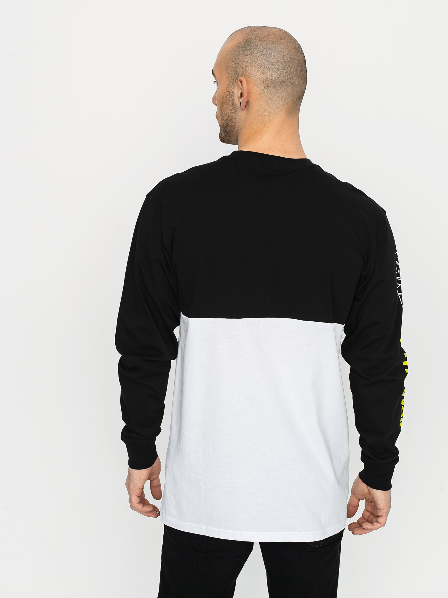 Longsleeve Vans Retro Sport Colorblock (white/black)