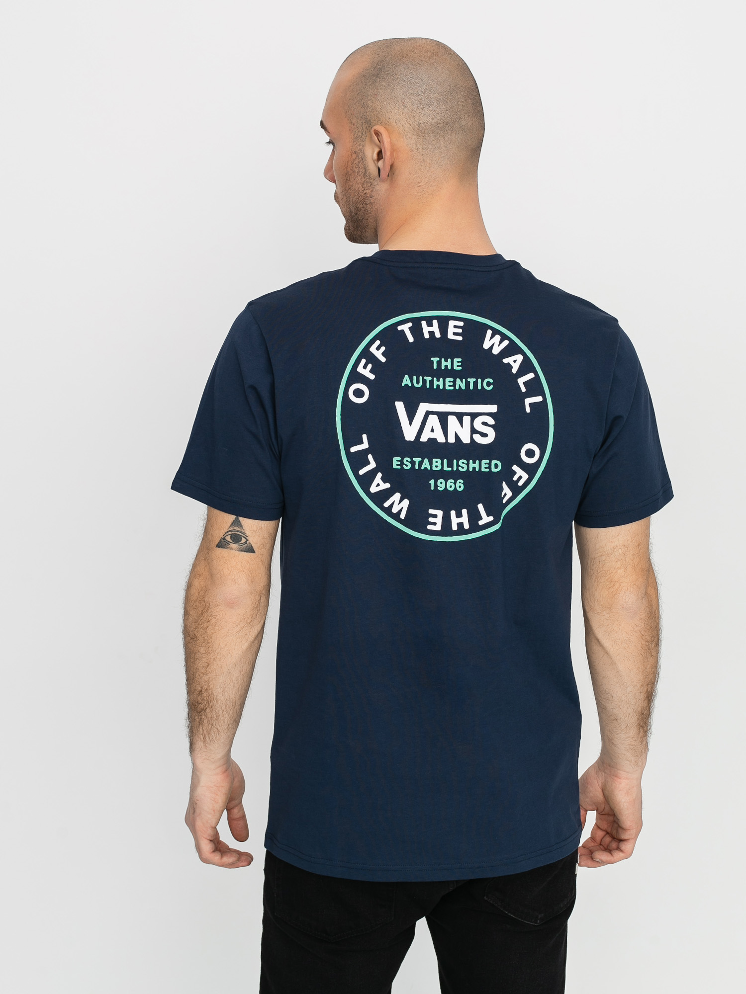 T-shirt Vans Old Skool Circle (dress blues)