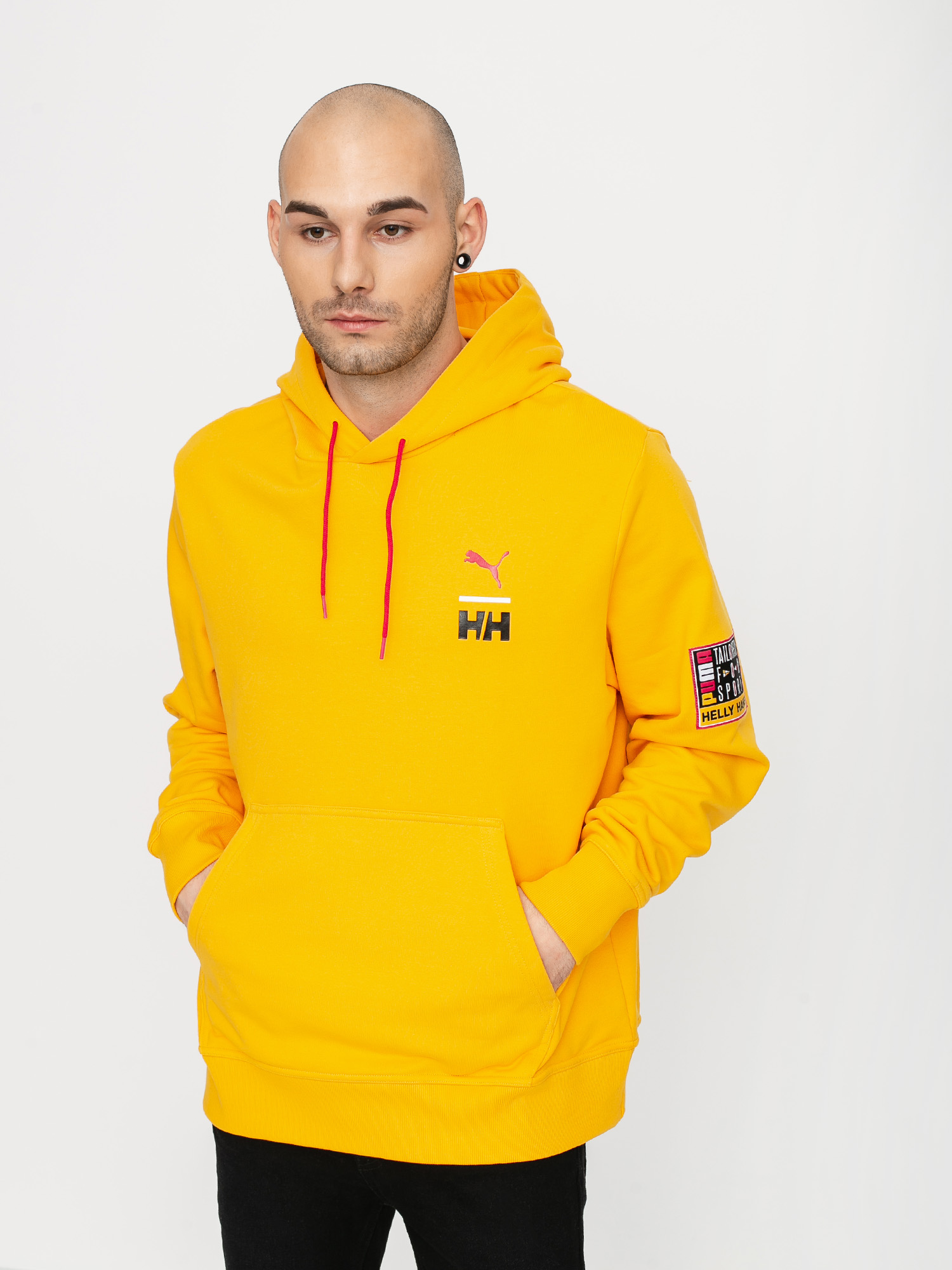 Bluza z kapturem Puma x Helly Hansen HD (yellow)