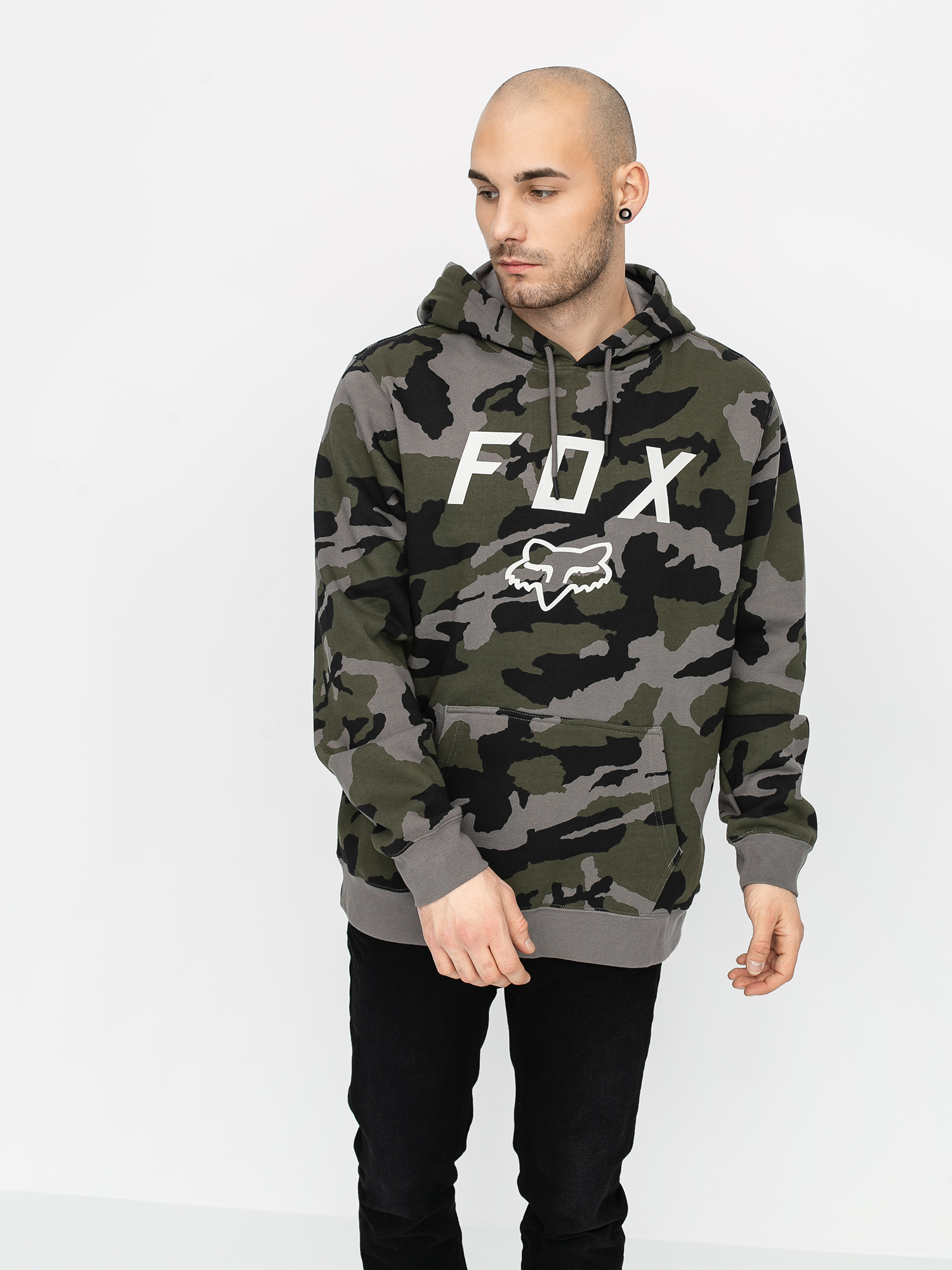 Bluza z kapturem Fox Legacy Moth Camo HD (cam)
