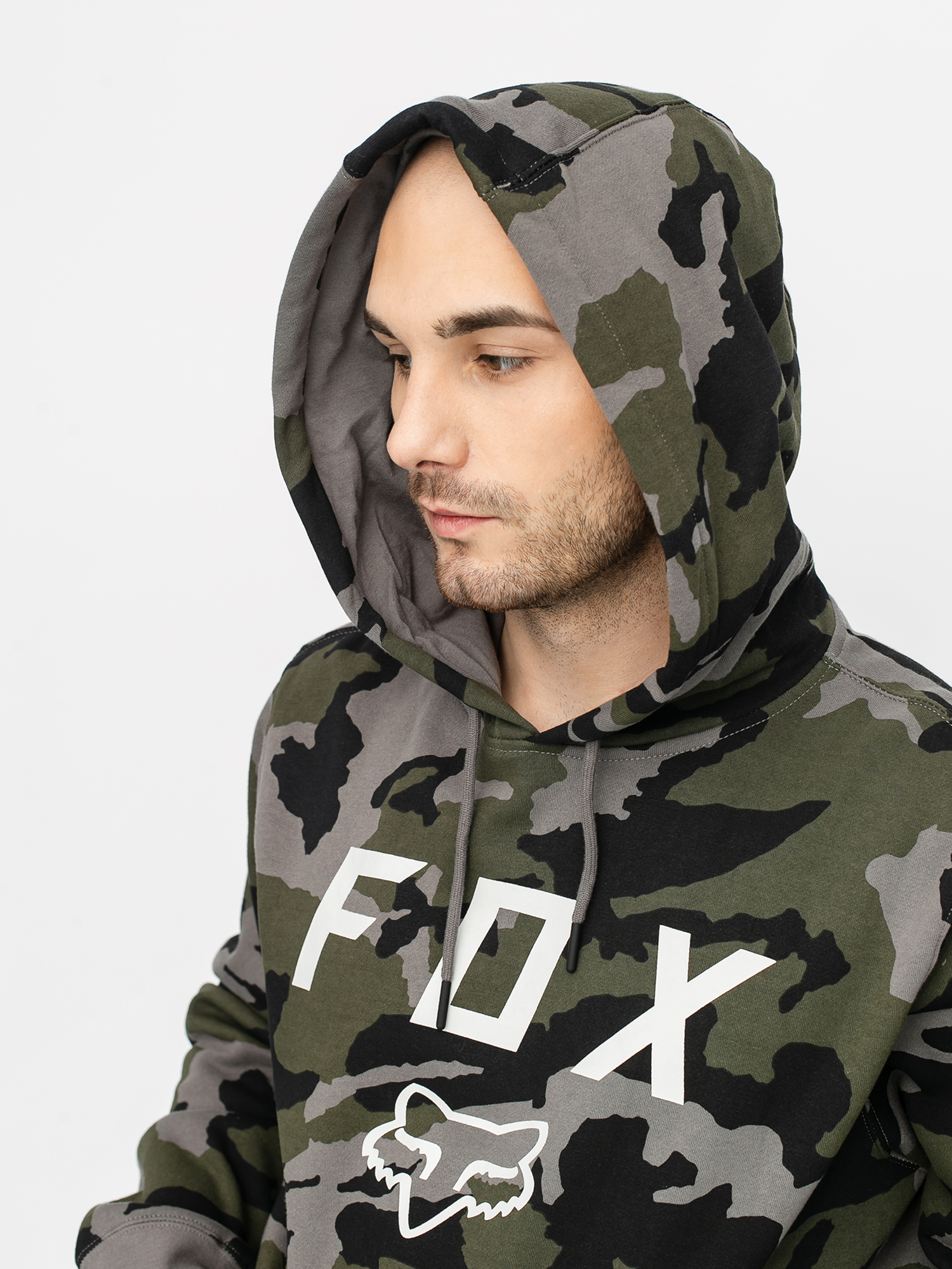 Bluza z kapturem Fox Legacy Moth Camo HD (cam)