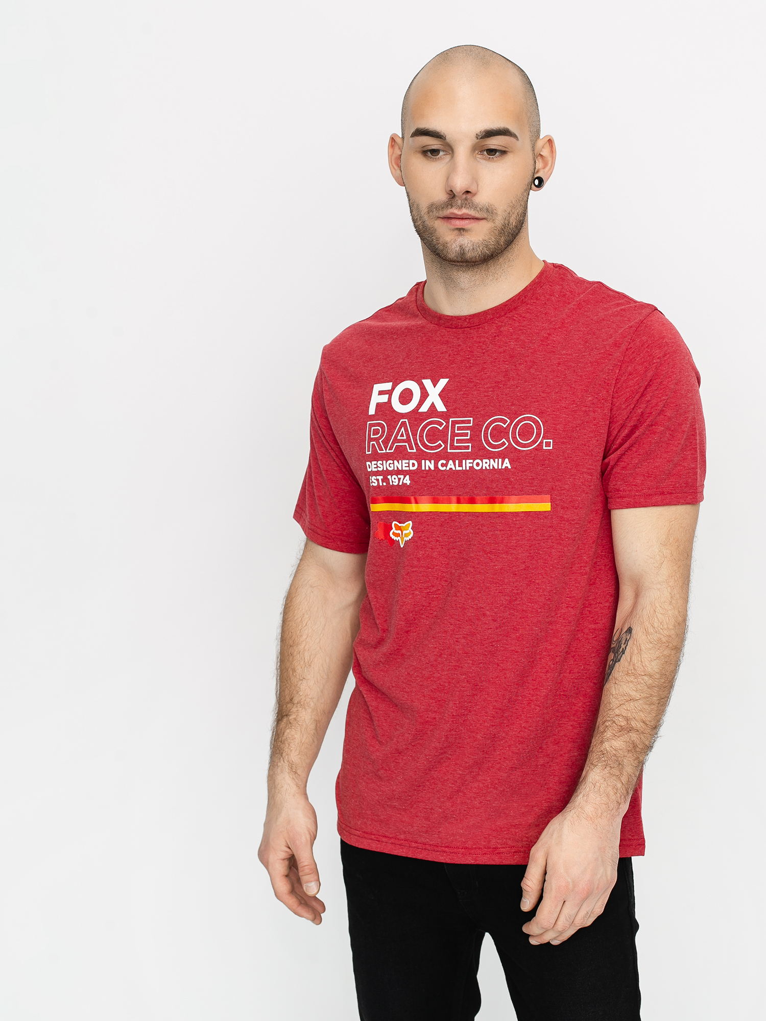 T-shirt Fox Analog Tech (chili)