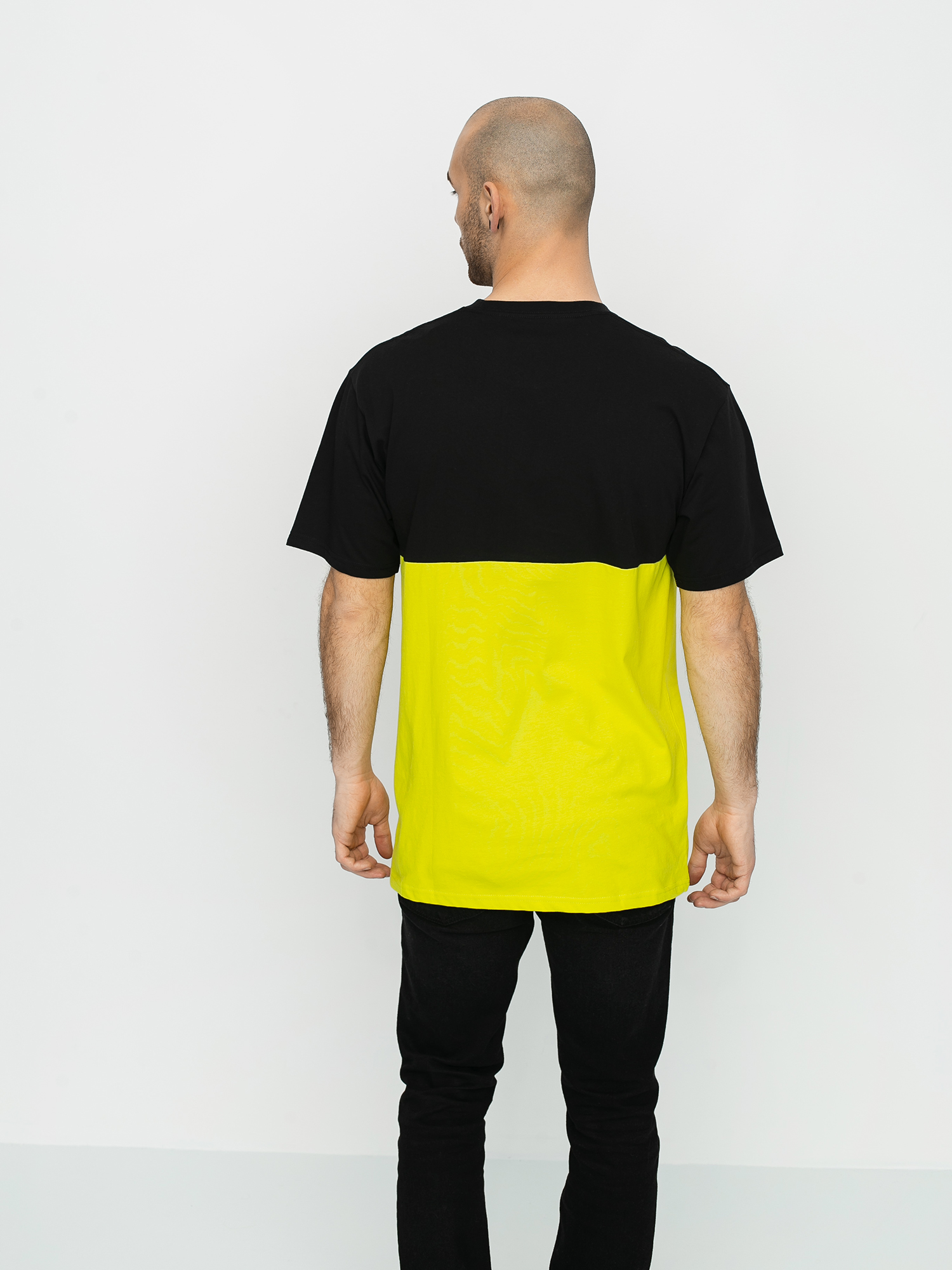 T-shirt Vans Colorblock (sulphur spring/black)