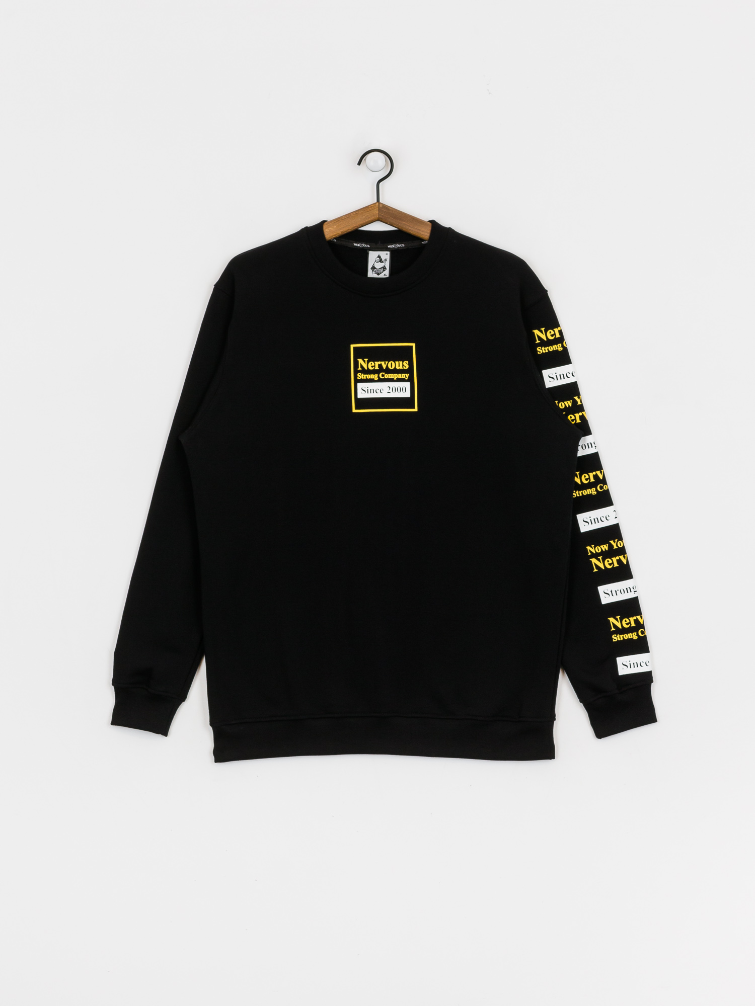Bluza Nervous Repeat (black)