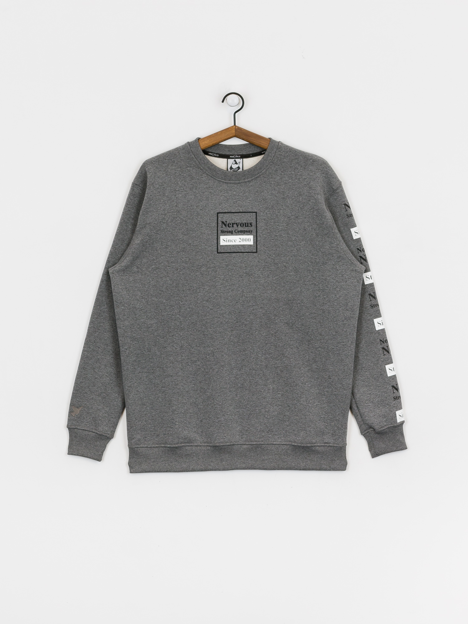Bluza Nervous Repeat (grey)