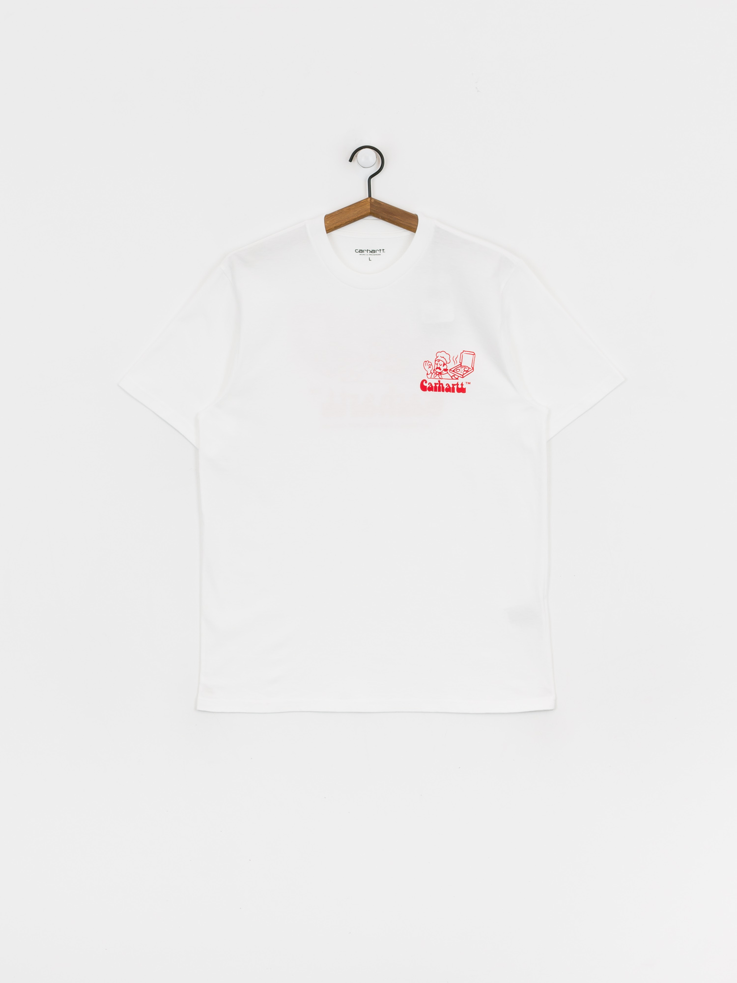 T-shirt Carhartt WIP Bene (white/red)