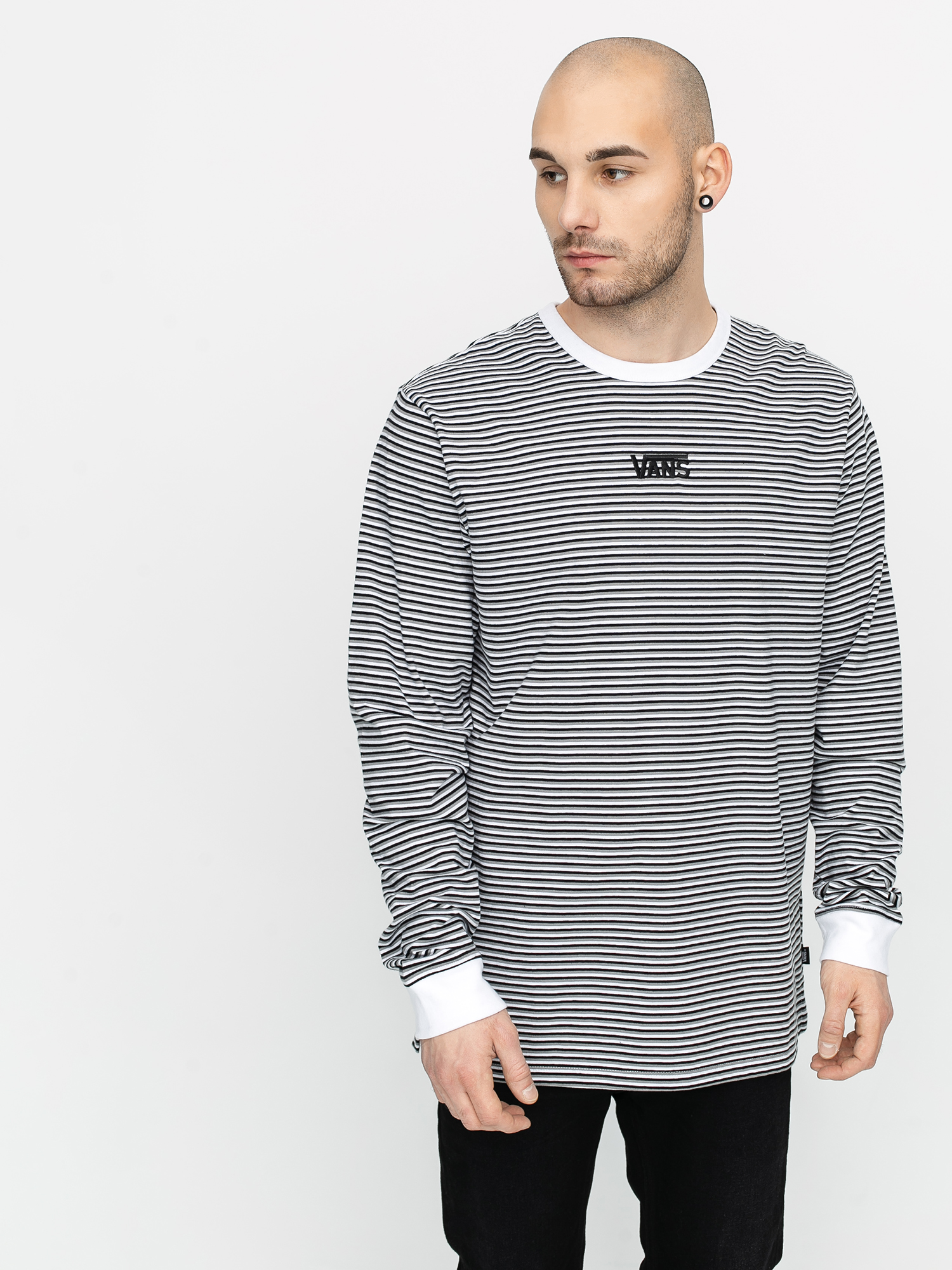 Longsleeve Vans Micro Stripe (white)