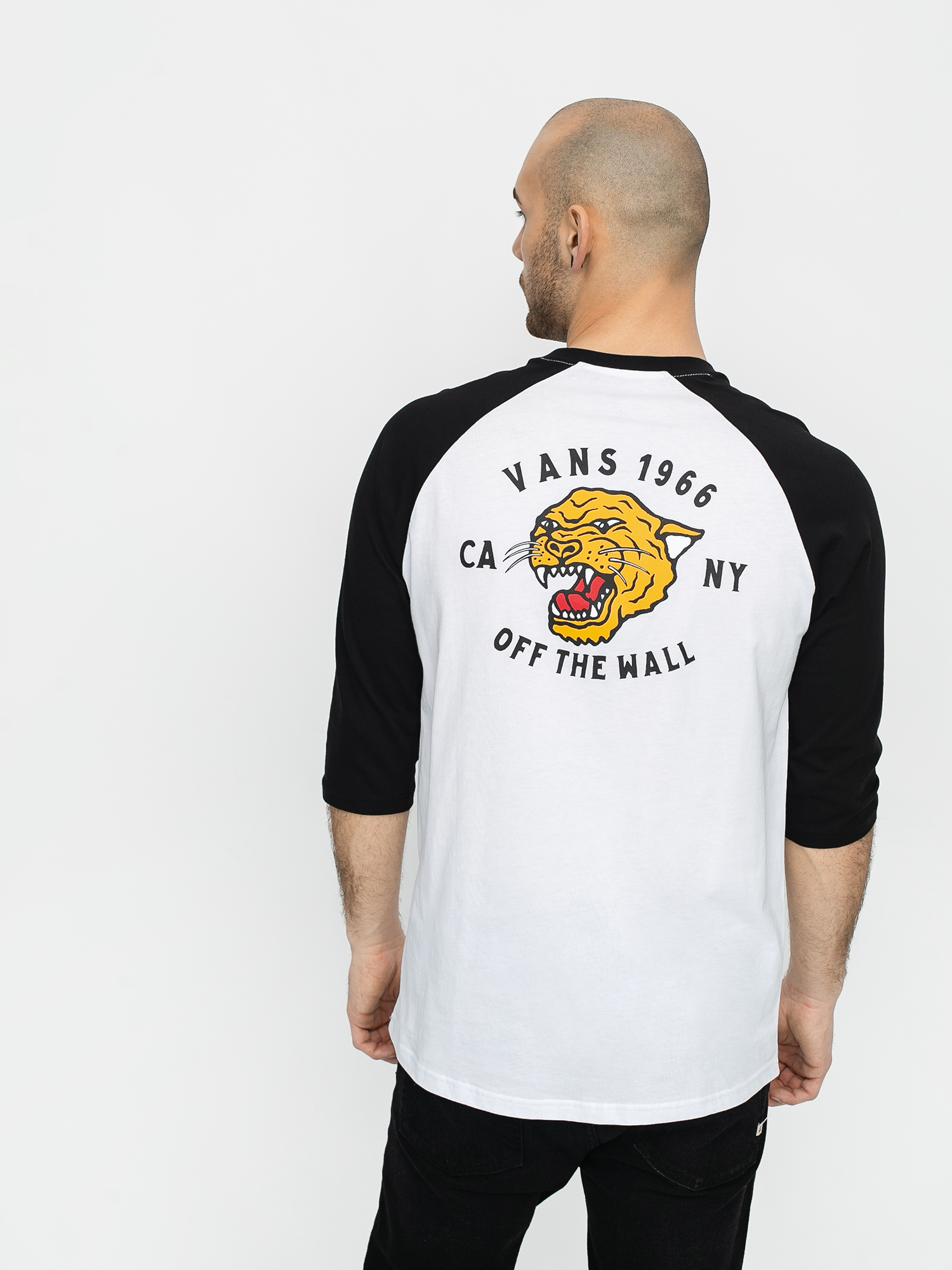 T-shirt Vans Growler Raglan (white/black)