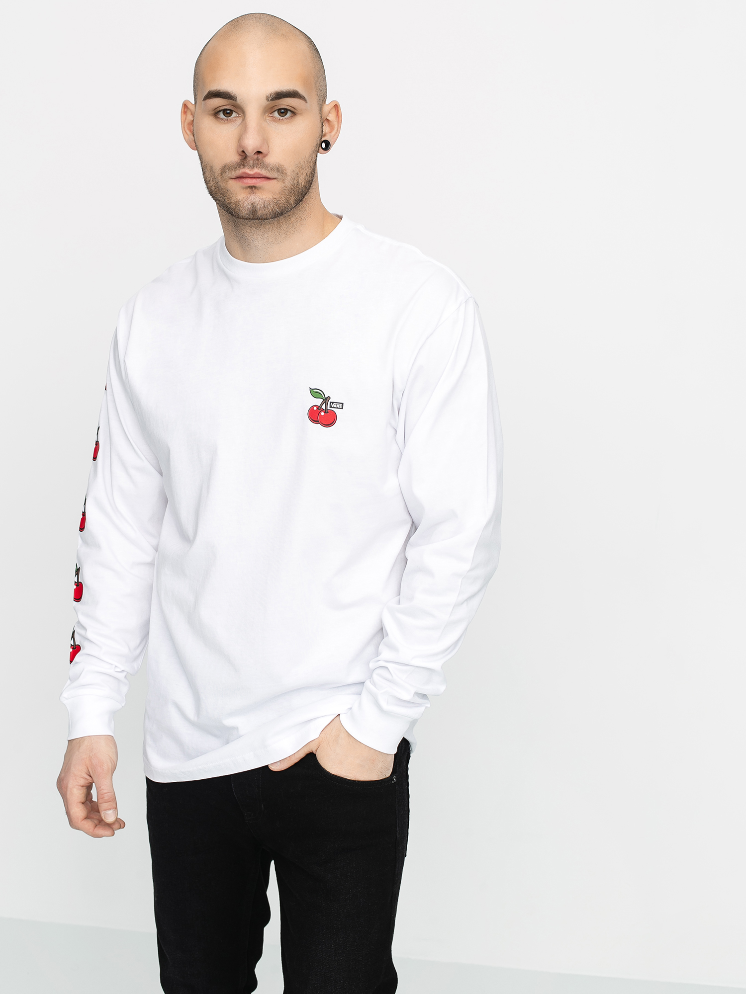 Longsleeve Vans Cherries (white)