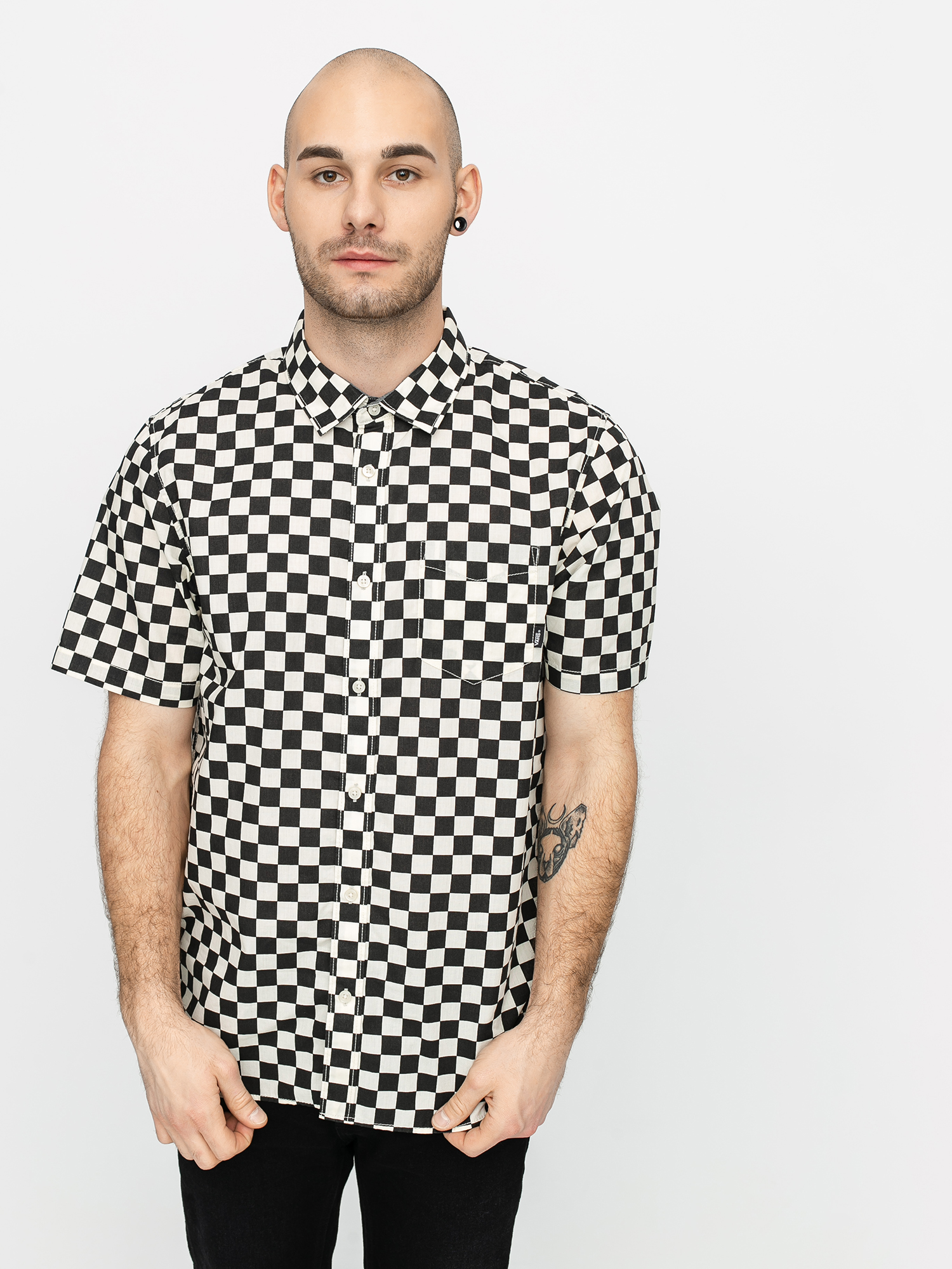 Koszula Vans Cypress Checker (black/whitecaps)