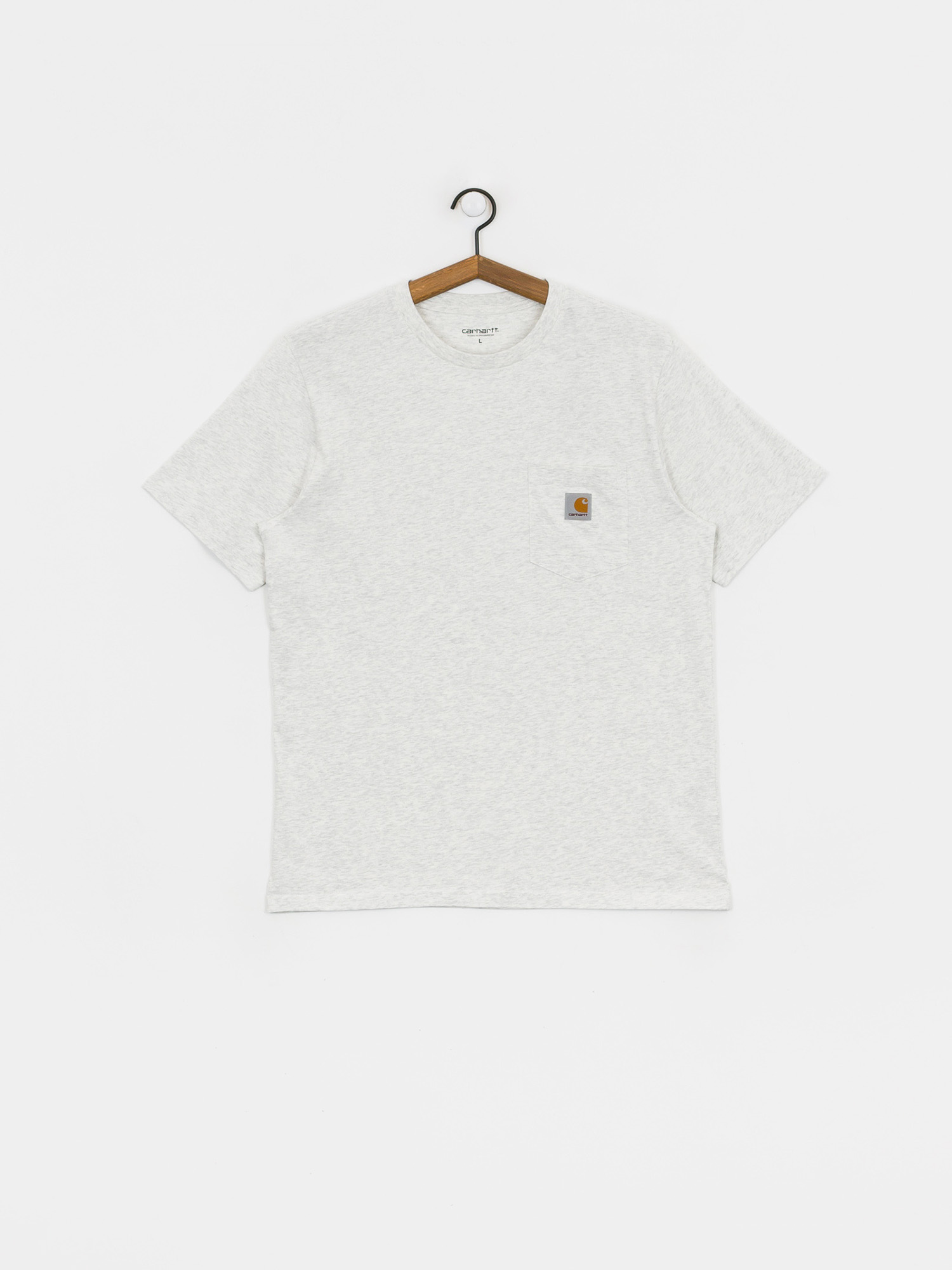 T-shirt Carhartt WIP Pocket (ash heather)