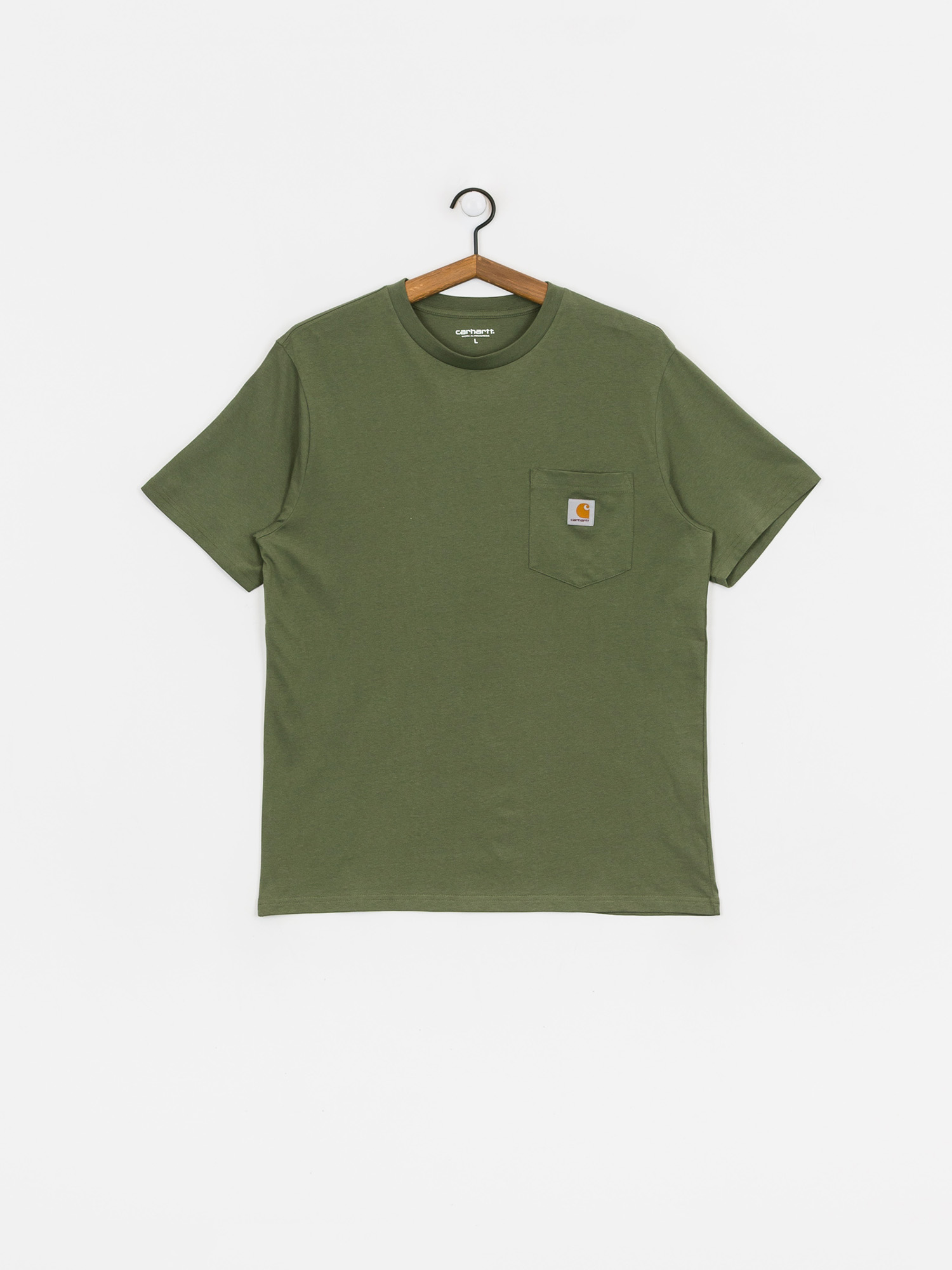 T-shirt Carhartt WIP Pocket (dollar green)