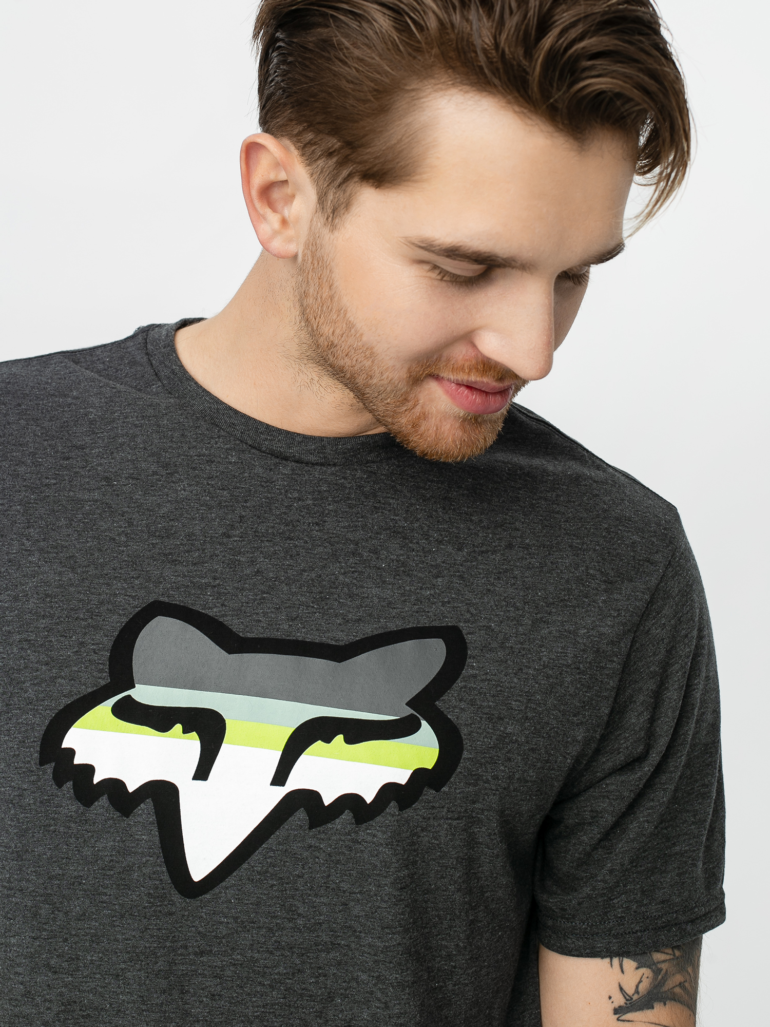 T-shirt Fox Head Strike Tech (htr blk)