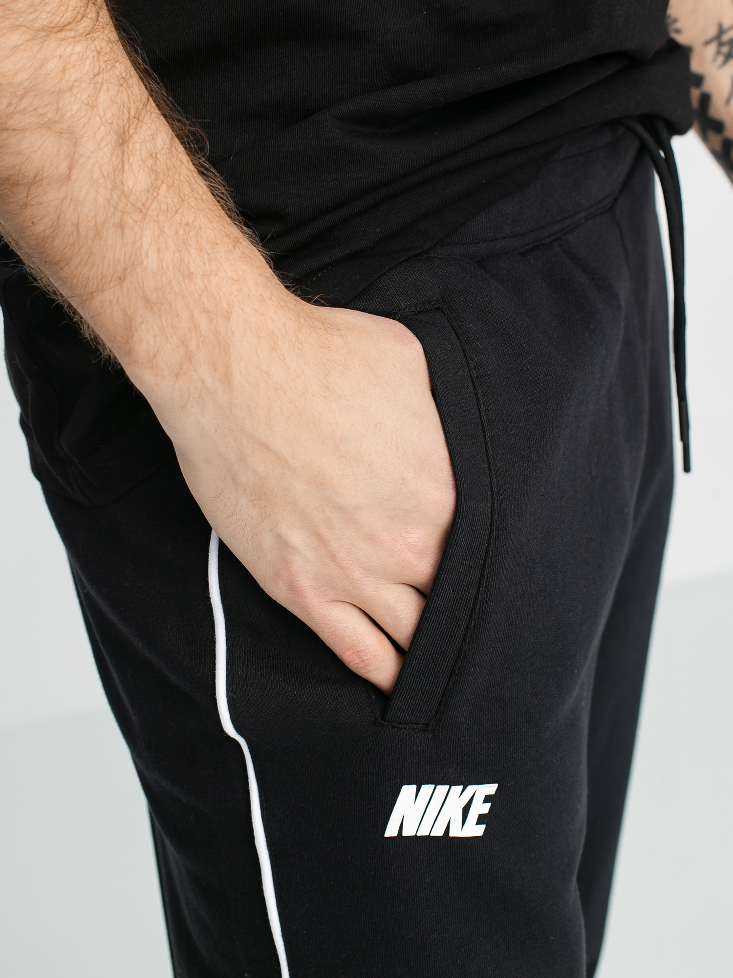 Spodnie Nike Dna Ft Jggr Cf (black/white)