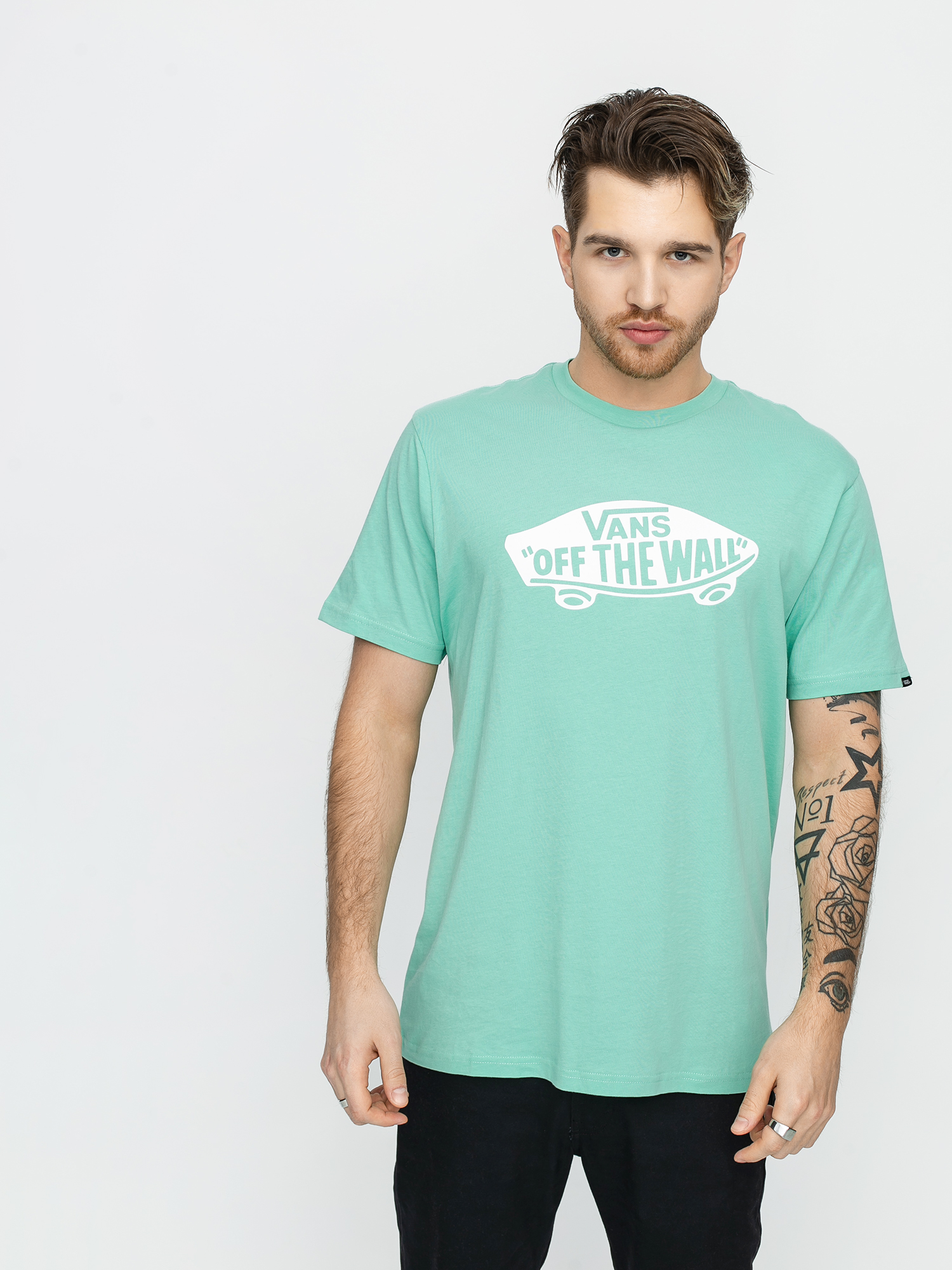 T-shirt Vans Otw (dusty jade green/white)