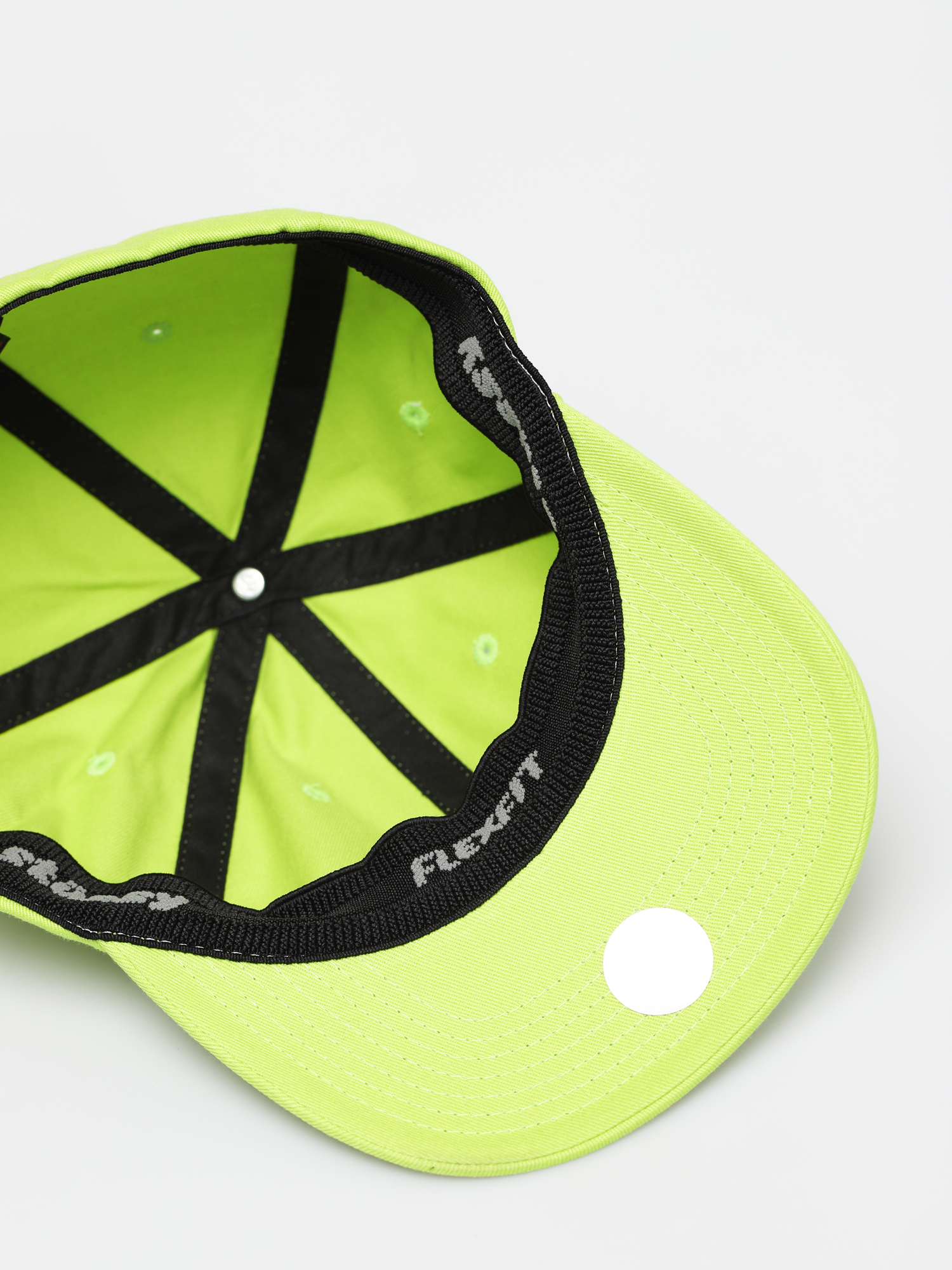 Czapka z daszkiem Stussy Bent Crown Fitted Low ZD (lime)