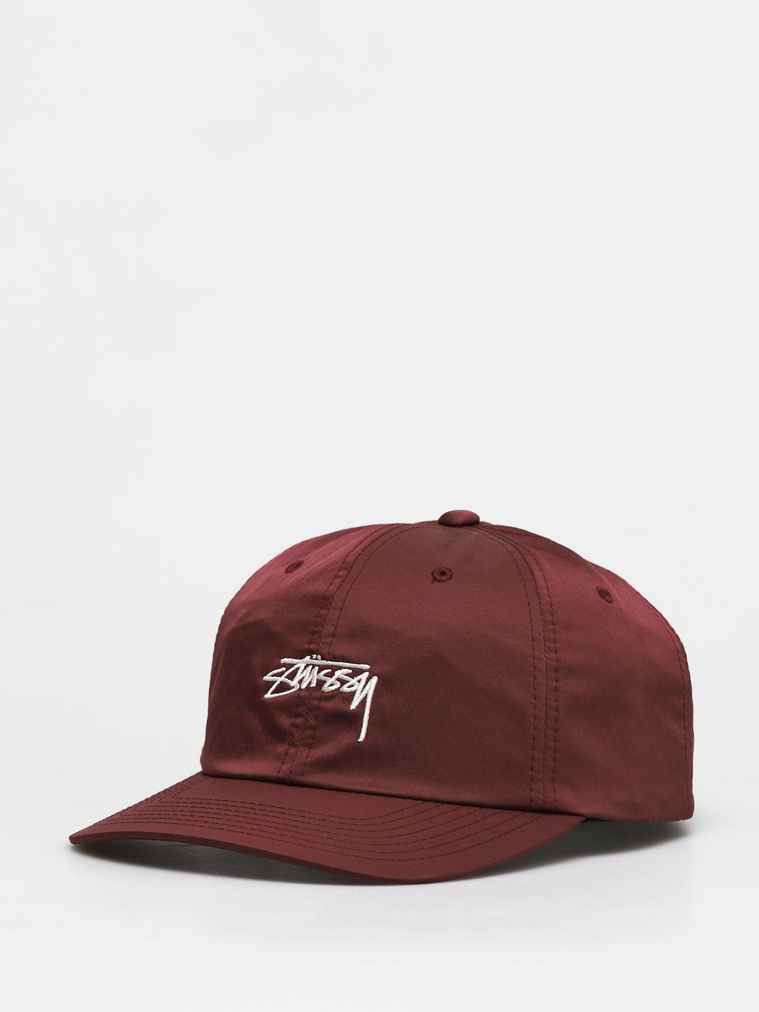 Czapka z daszkiem Stussy Lined Nylon Low Pro ZD (berry)