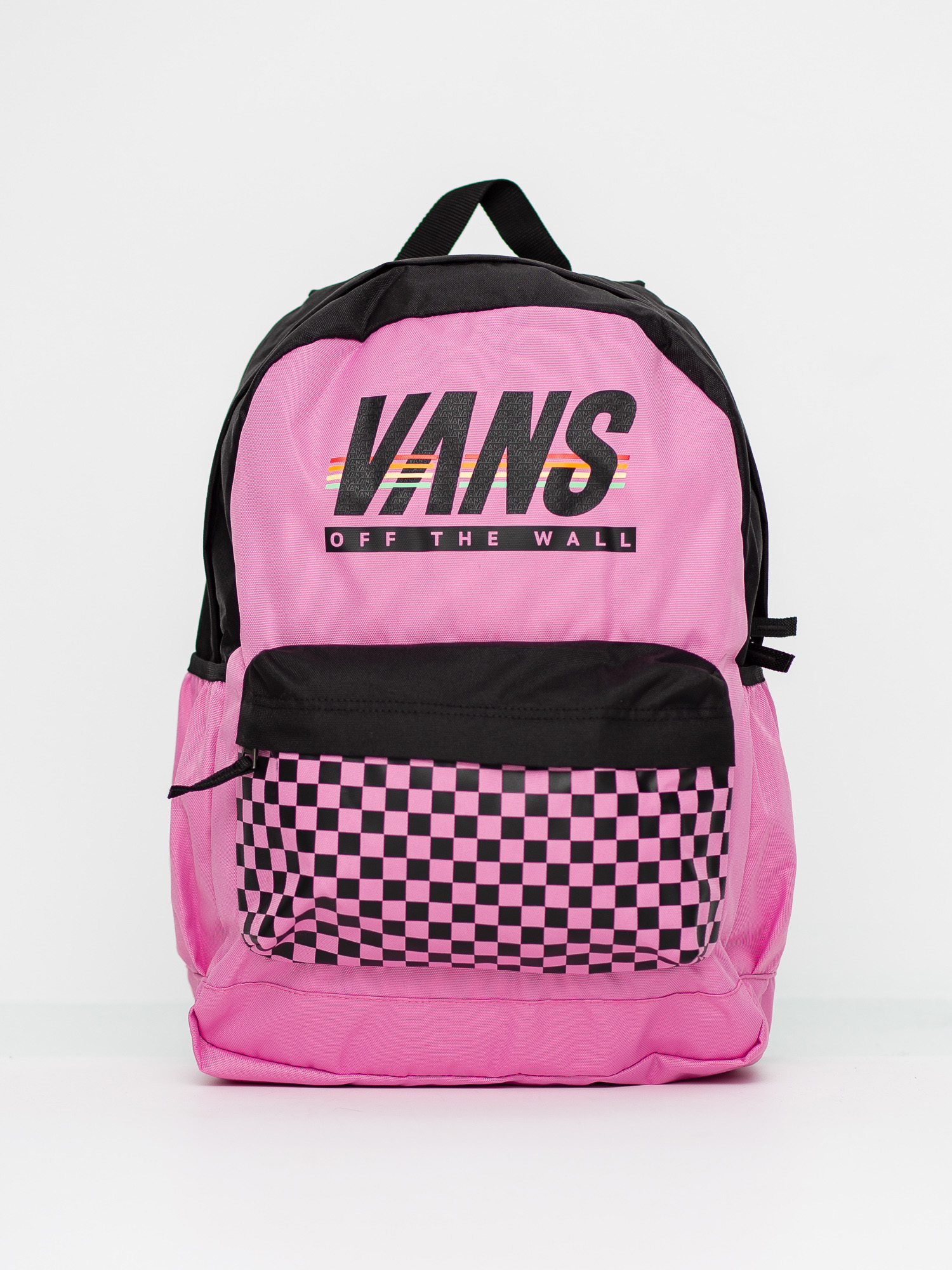 Plecak Vans Sporty Realm Plus Wmn (fuchsia pink/sport stripe)