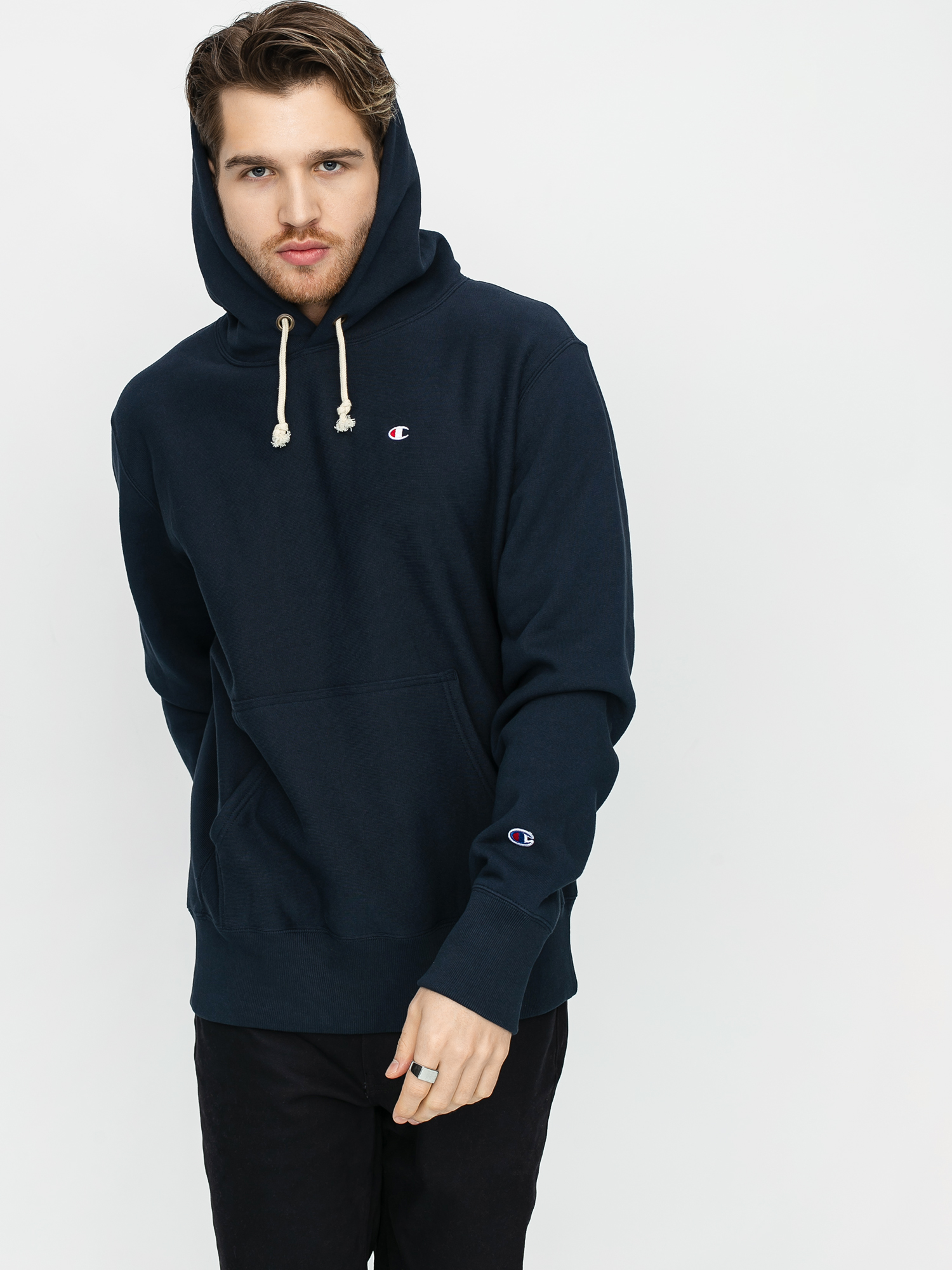 Bluza z kapturem Champion Premium Sweatshirt HD 214675 (nny)
